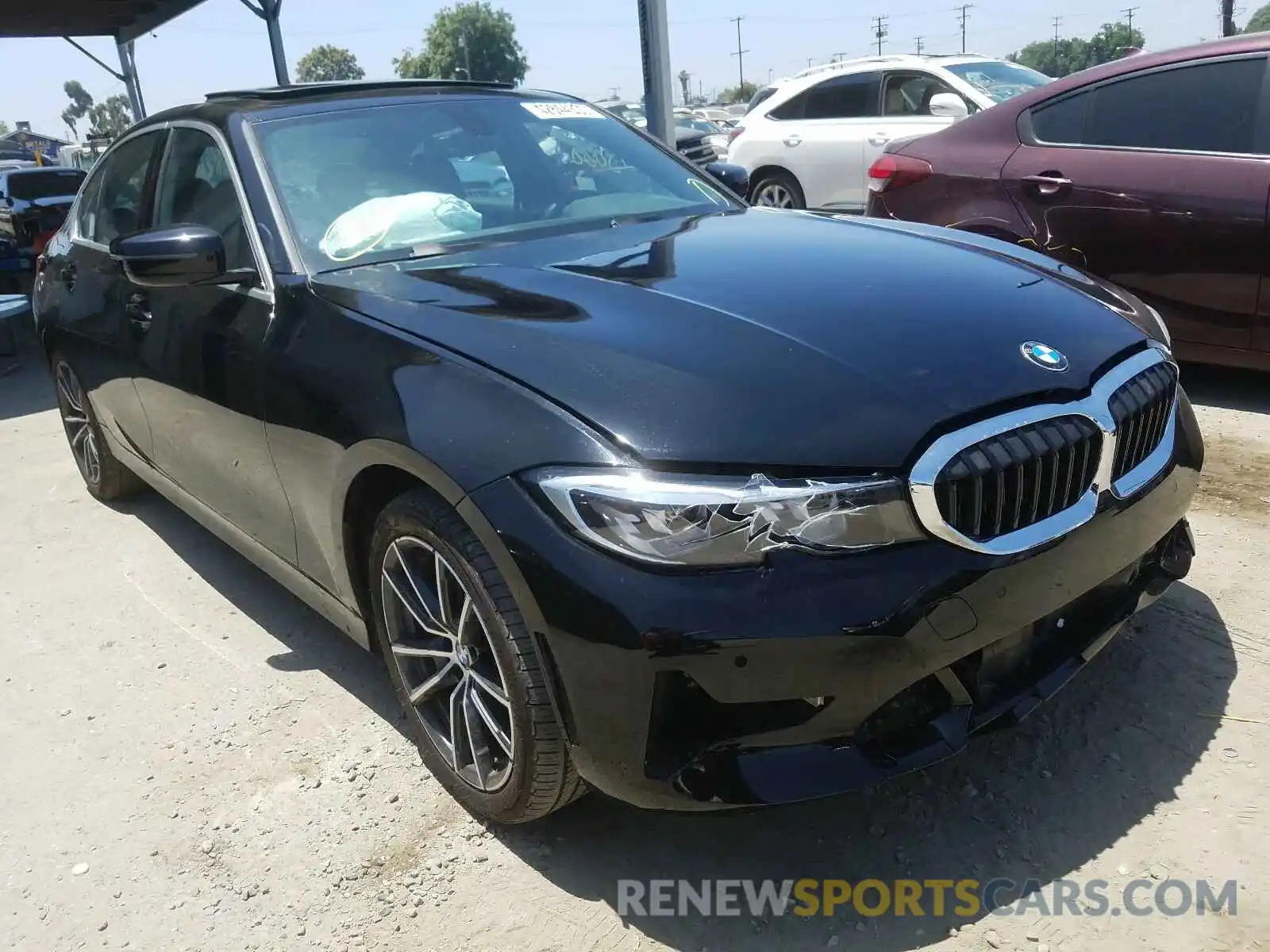 1 Photograph of a damaged car WBA5R1C54KAJ98617 BMW 3 SERIES 2019