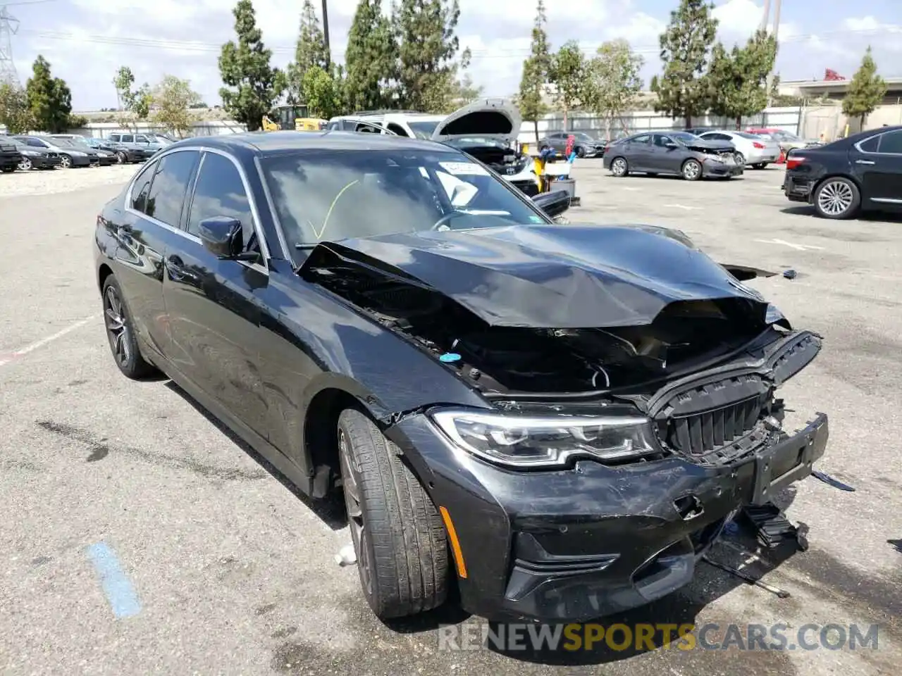 1 Photograph of a damaged car WBA5R1C54KAJ99105 BMW 3 SERIES 2019