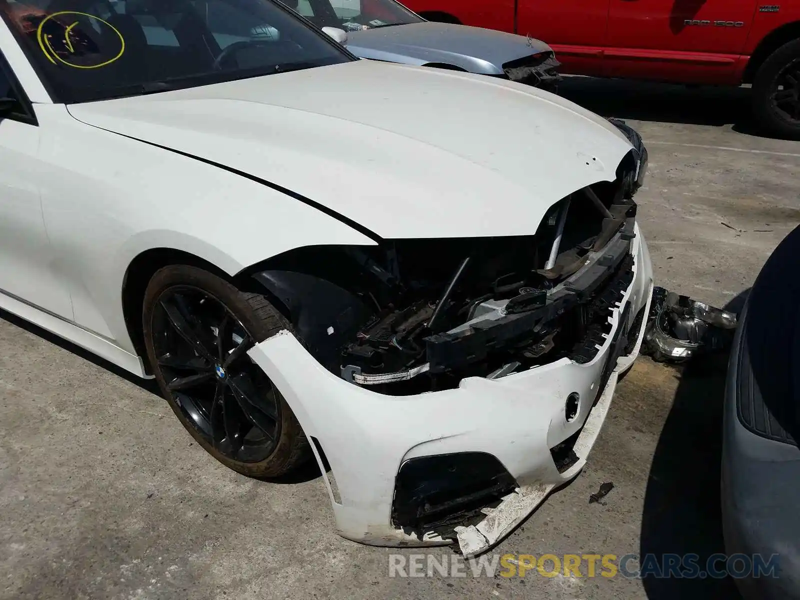 9 Фотография поврежденного автомобиля WBA5R1C54KAJ99167 BMW 3 SERIES 2019