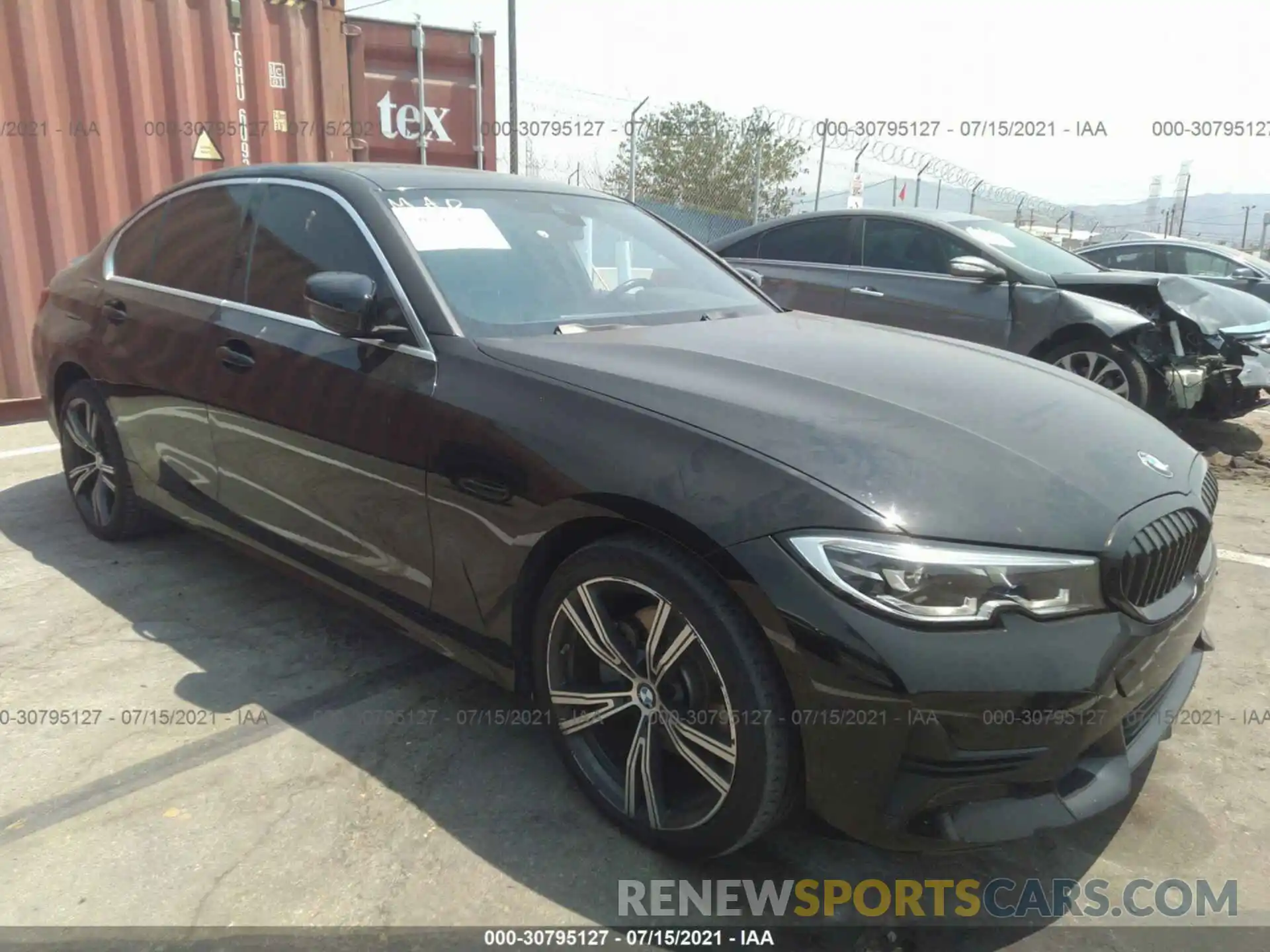 1 Photograph of a damaged car WBA5R1C54KAJ99332 BMW 3 SERIES 2019