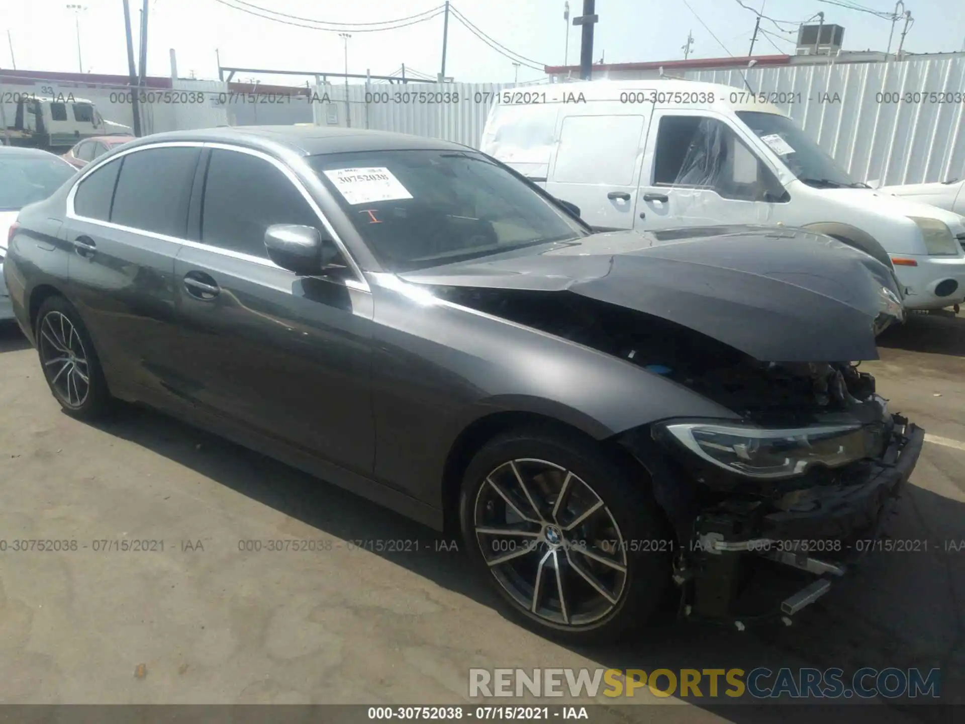 1 Photograph of a damaged car WBA5R1C54KAK06408 BMW 3 SERIES 2019