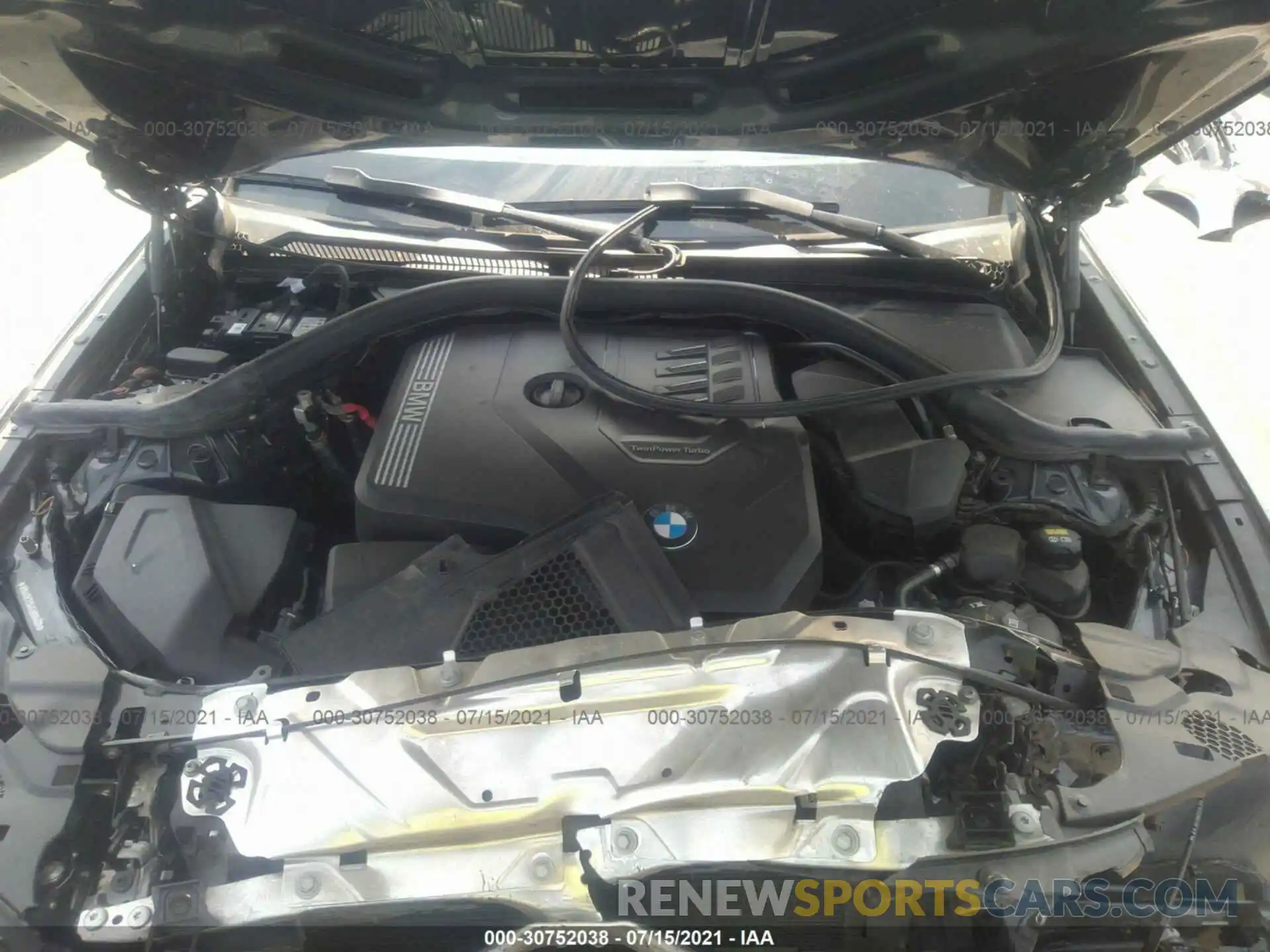 10 Photograph of a damaged car WBA5R1C54KAK06408 BMW 3 SERIES 2019