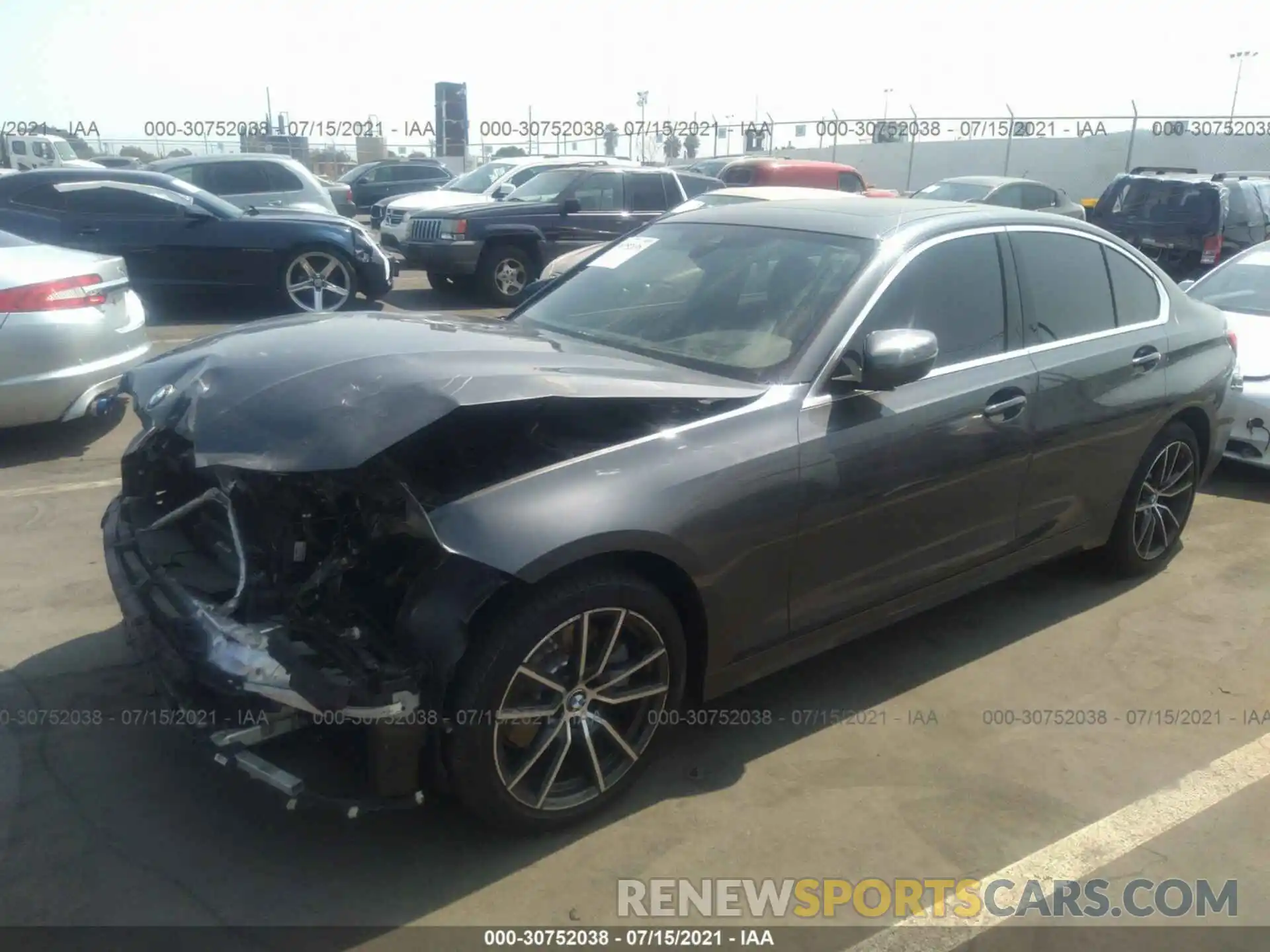 2 Photograph of a damaged car WBA5R1C54KAK06408 BMW 3 SERIES 2019