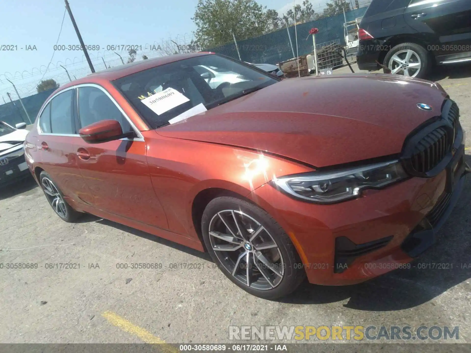 1 Photograph of a damaged car WBA5R1C54KAK07896 BMW 3 SERIES 2019