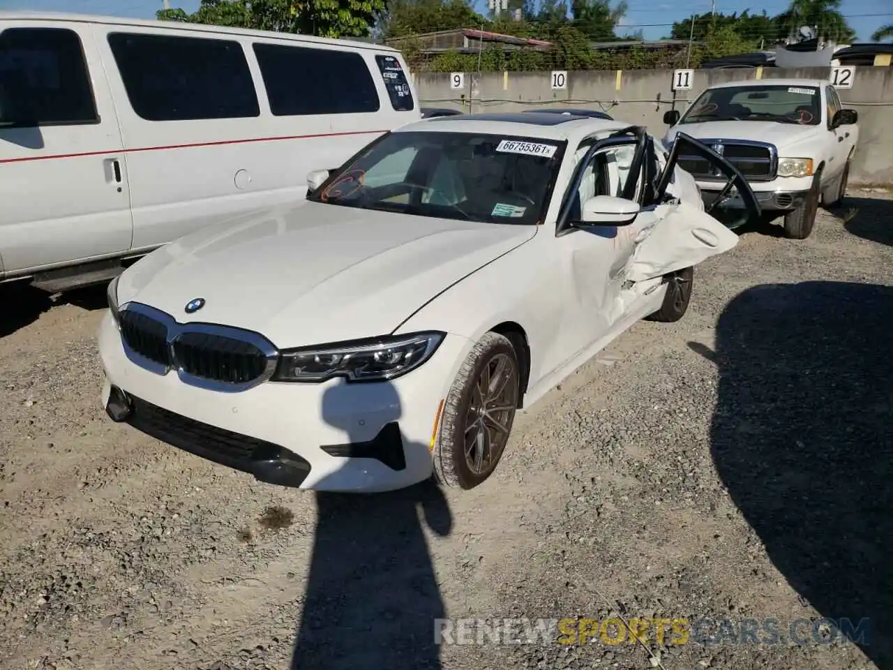 2 Photograph of a damaged car WBA5R1C54KAK08238 BMW 3 SERIES 2019