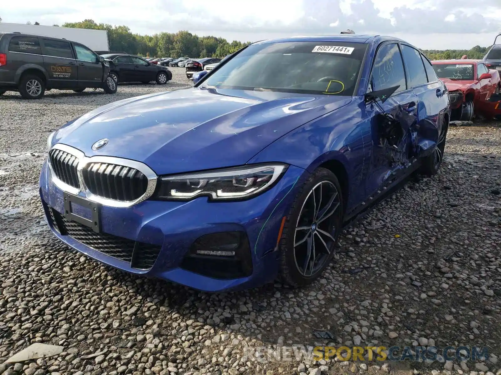 2 Photograph of a damaged car WBA5R1C54KAK10717 BMW 3 SERIES 2019