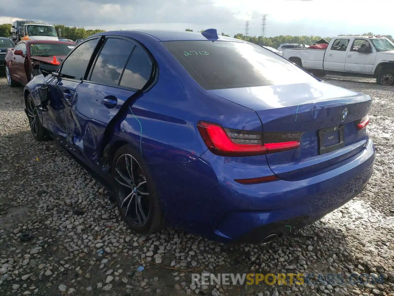 3 Photograph of a damaged car WBA5R1C54KAK10717 BMW 3 SERIES 2019