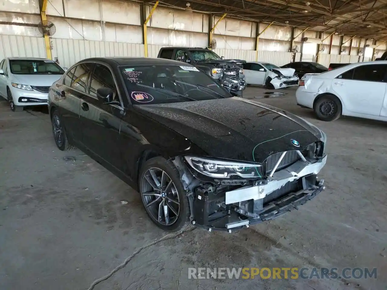 1 Photograph of a damaged car WBA5R1C54KAK12533 BMW 3 SERIES 2019