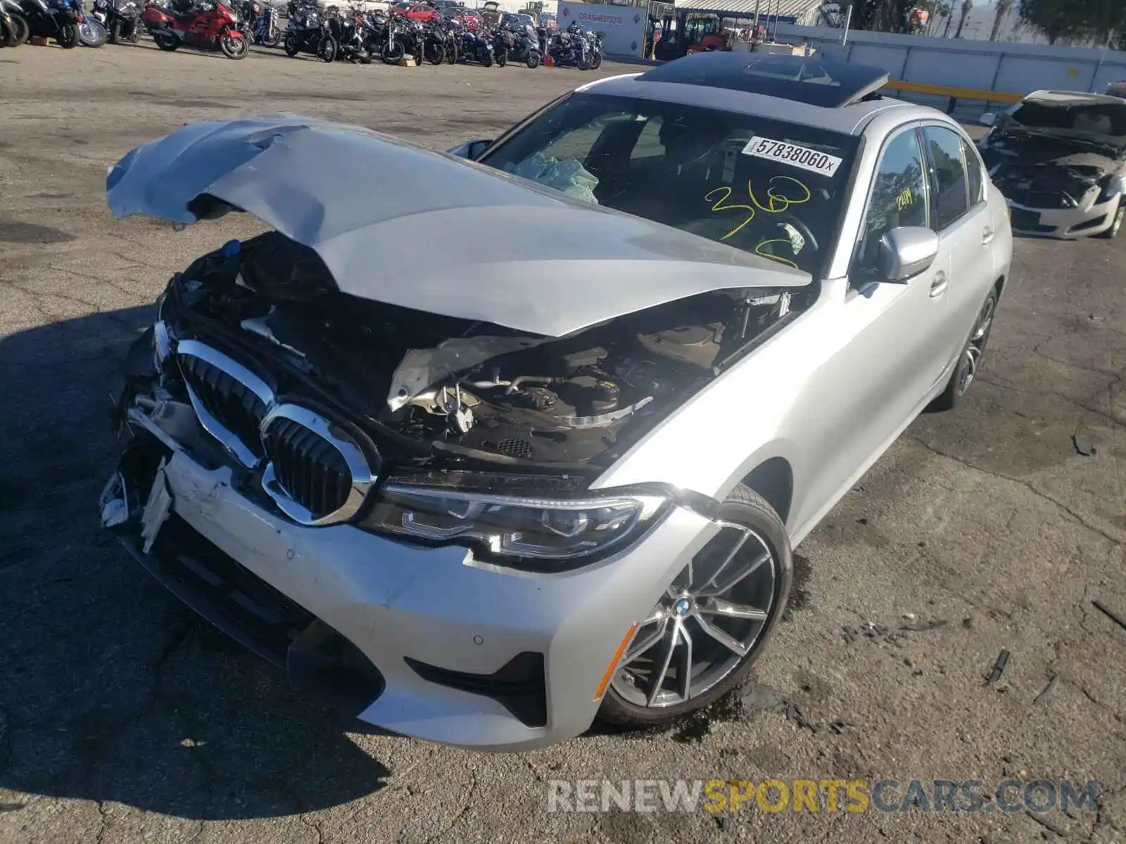 2 Photograph of a damaged car WBA5R1C54KAK12922 BMW 3 SERIES 2019