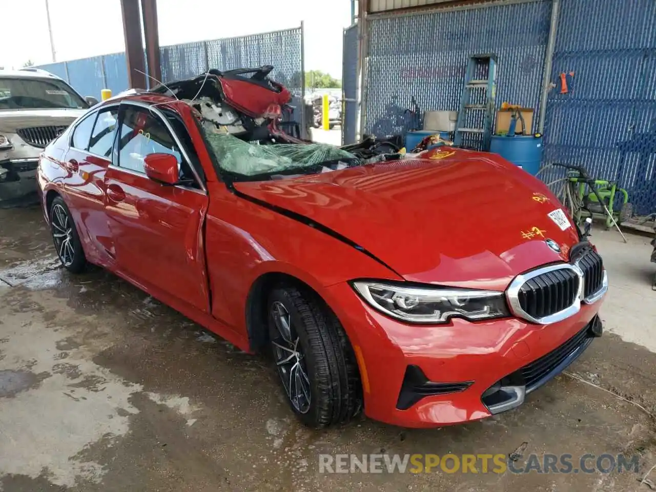 1 Photograph of a damaged car WBA5R1C54KFH05442 BMW 3 SERIES 2019