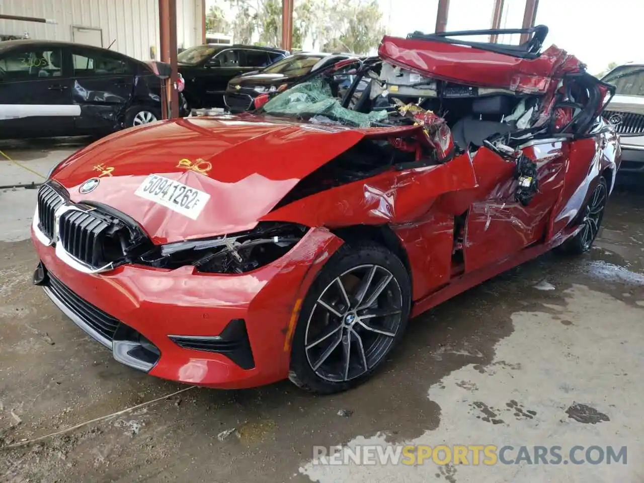 2 Photograph of a damaged car WBA5R1C54KFH05442 BMW 3 SERIES 2019