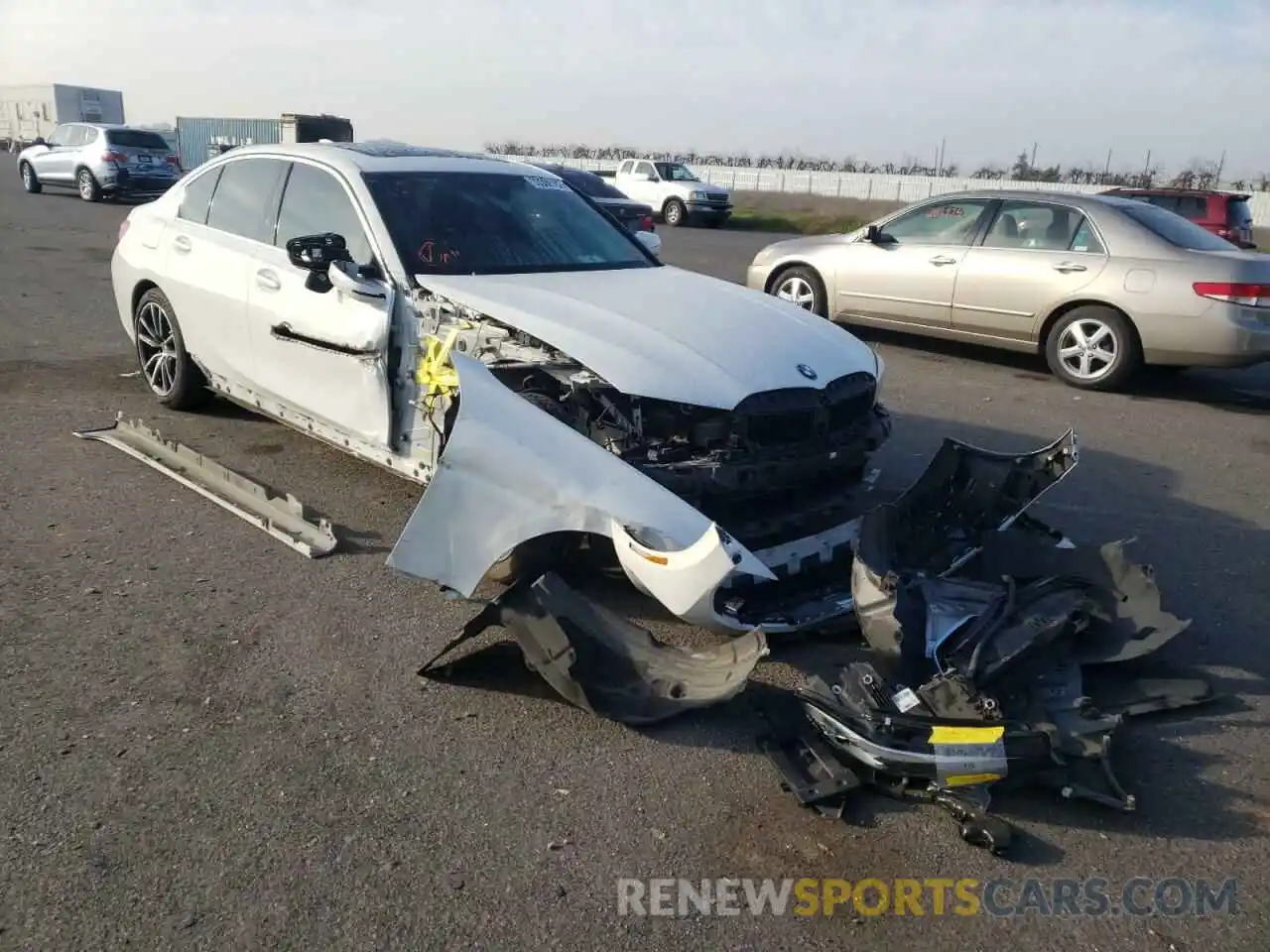 1 Photograph of a damaged car WBA5R1C54KFH28722 BMW 3 SERIES 2019