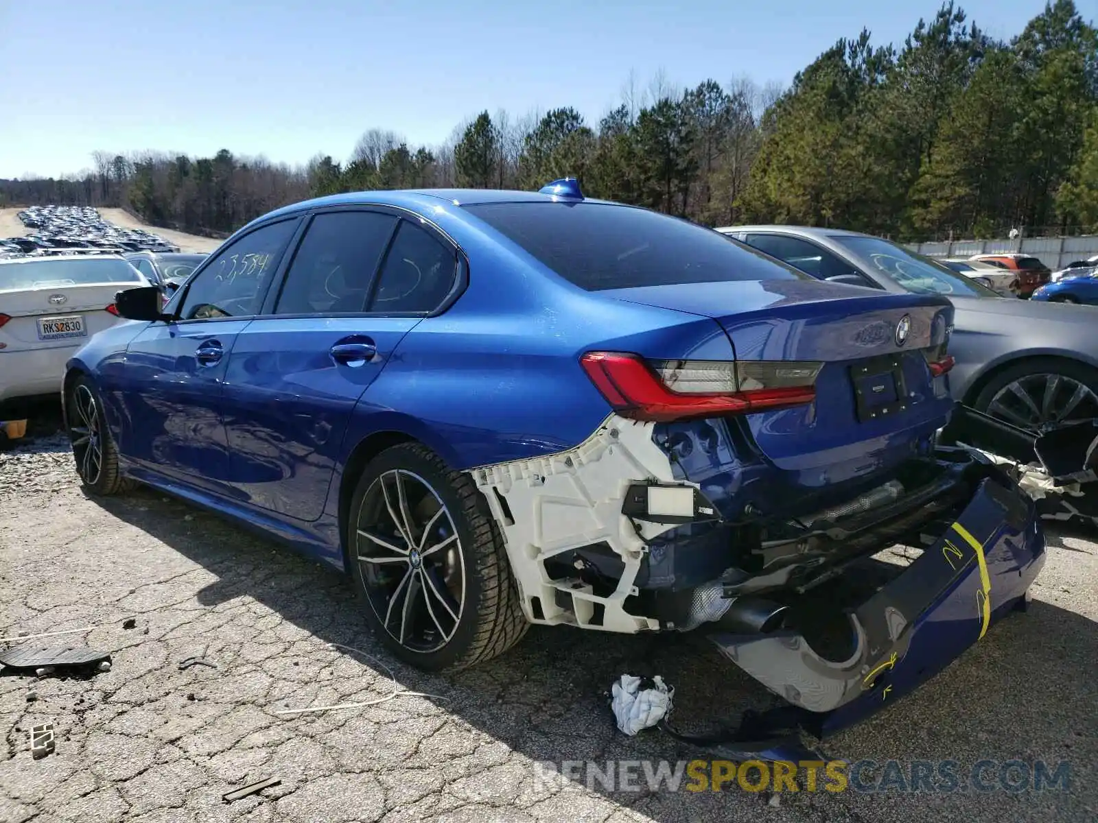 3 Photograph of a damaged car WBA5R1C55KAE81546 BMW 3 SERIES 2019