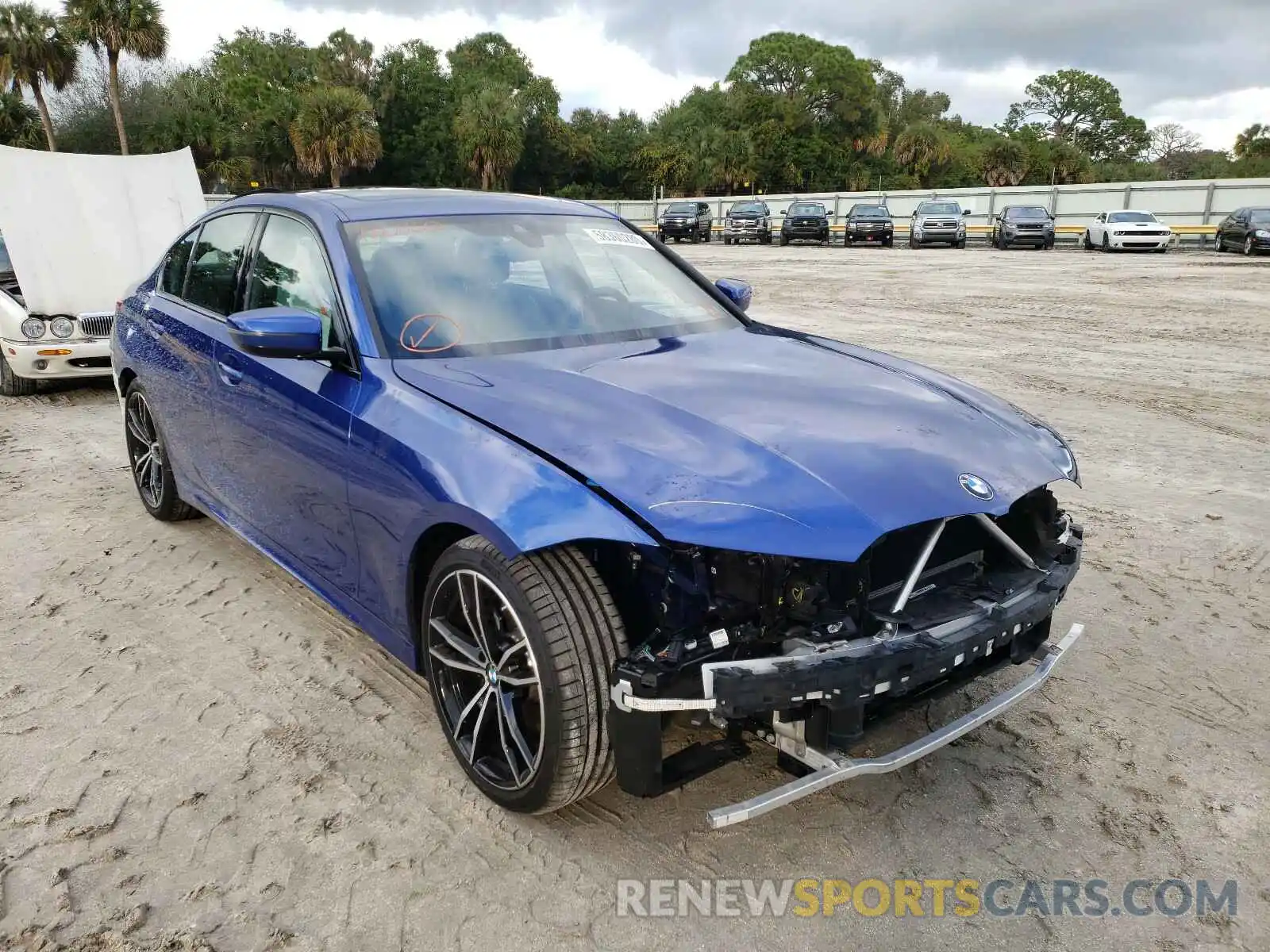 1 Photograph of a damaged car WBA5R1C55KAE81921 BMW 3 SERIES 2019