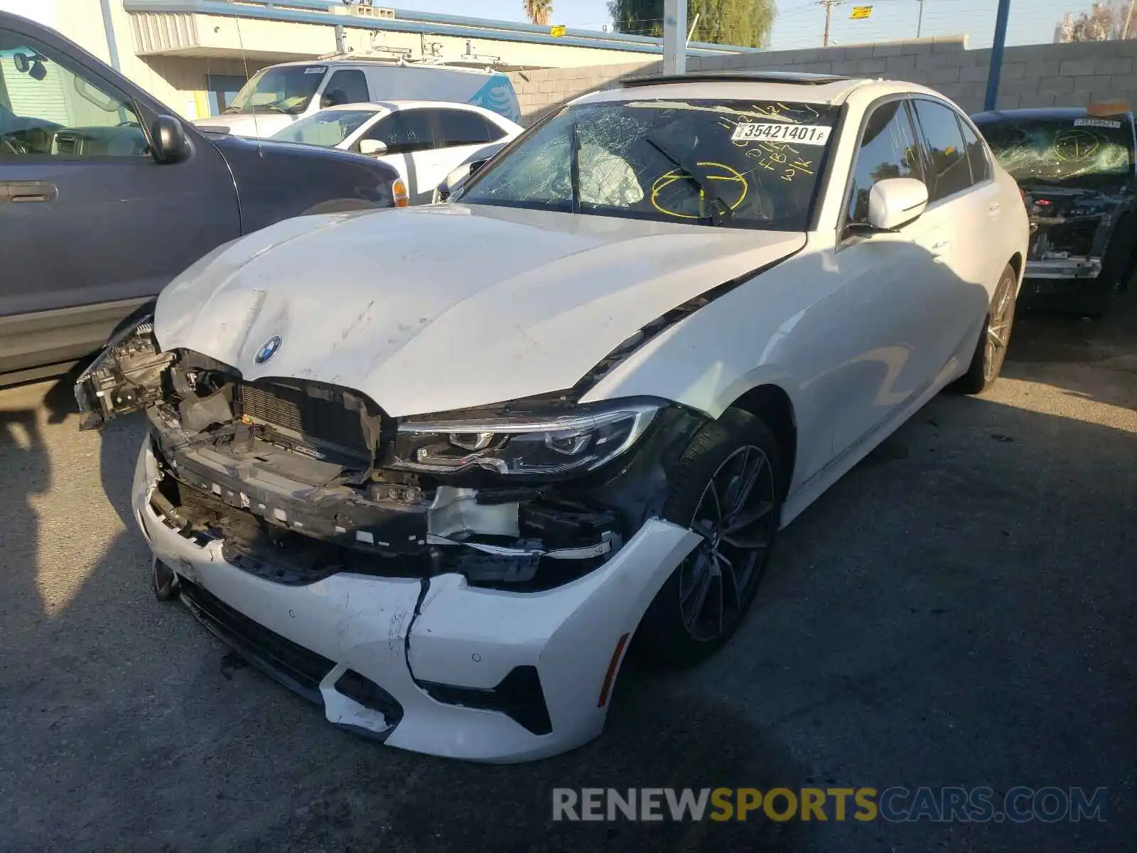 2 Photograph of a damaged car WBA5R1C55KAK12508 BMW 3 SERIES 2019