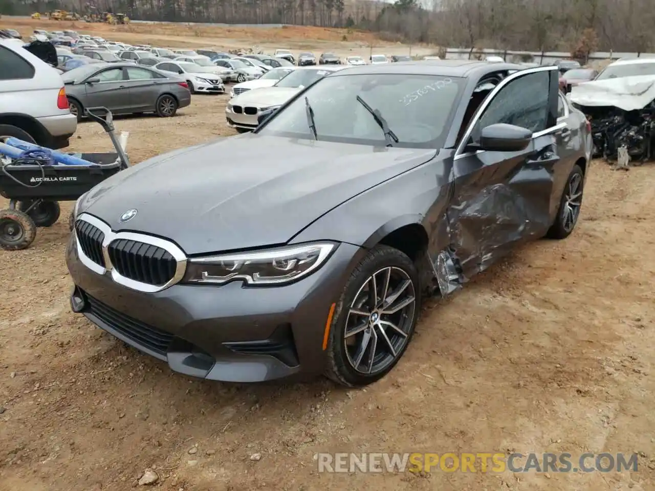 2 Photograph of a damaged car WBA5R1C55KFH04574 BMW 3 SERIES 2019