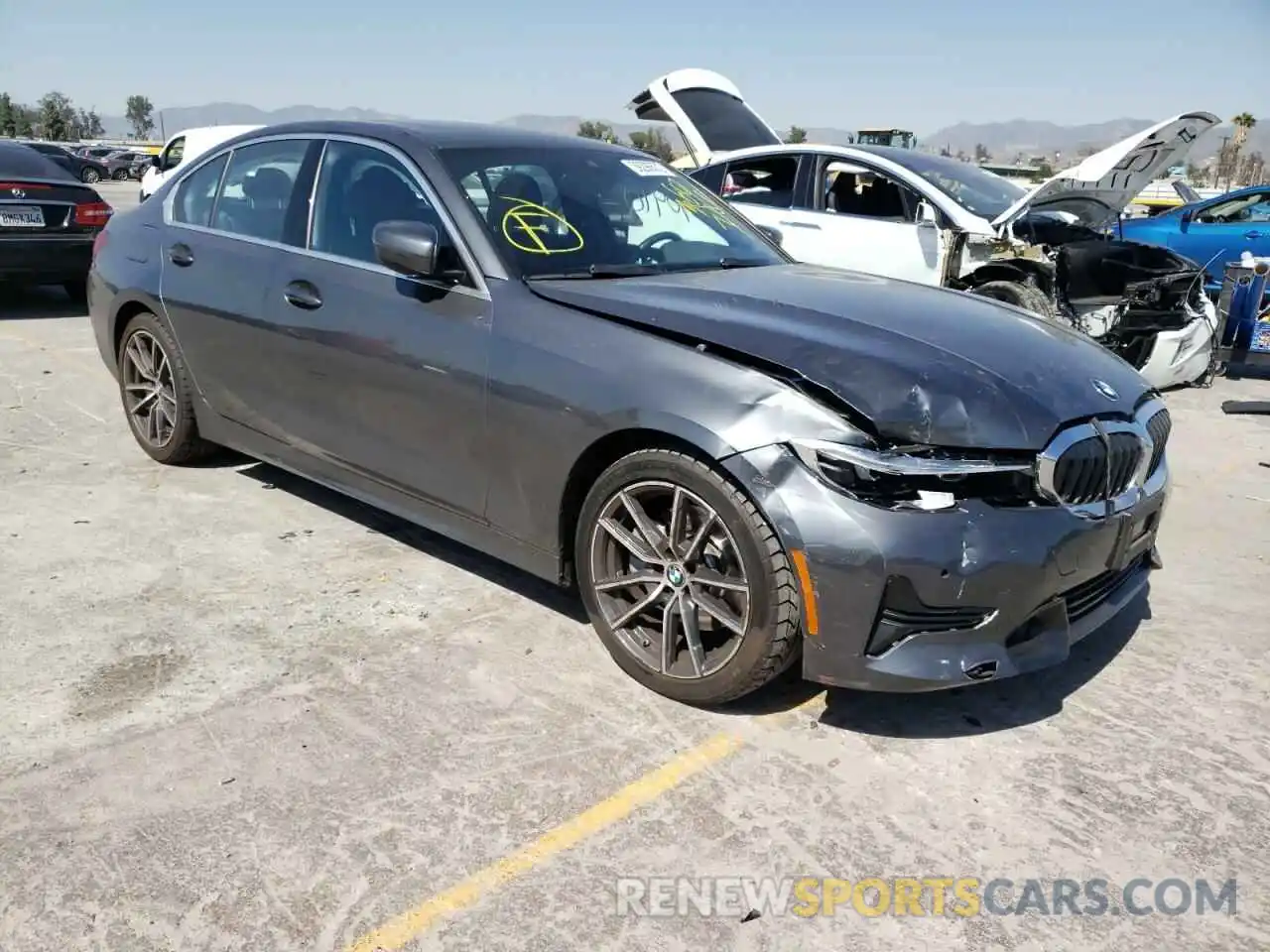 1 Photograph of a damaged car WBA5R1C55KFH11606 BMW 3 SERIES 2019