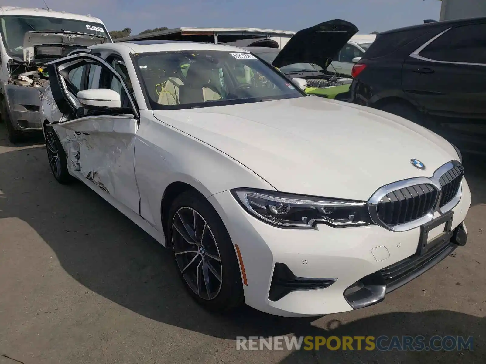 1 Photograph of a damaged car WBA5R1C55KFH16336 BMW 3 SERIES 2019