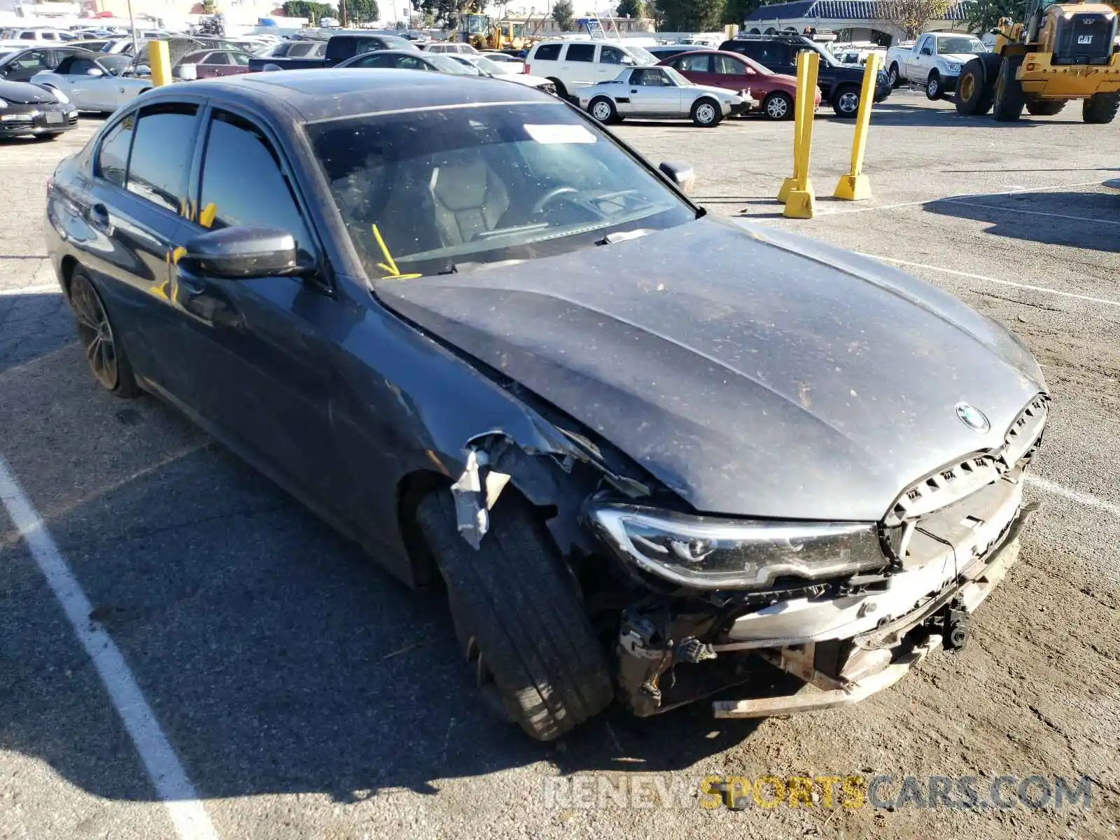 1 Photograph of a damaged car WBA5R1C55KFH17454 BMW 3 SERIES 2019