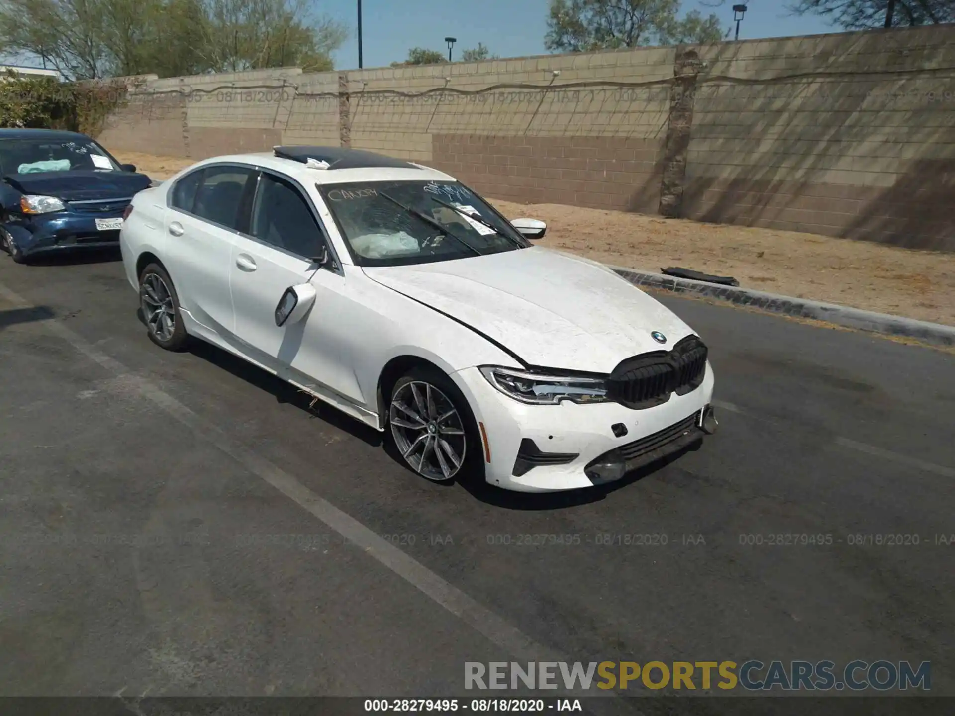 1 Photograph of a damaged car WBA5R1C55KFH21388 BMW 3 SERIES 2019