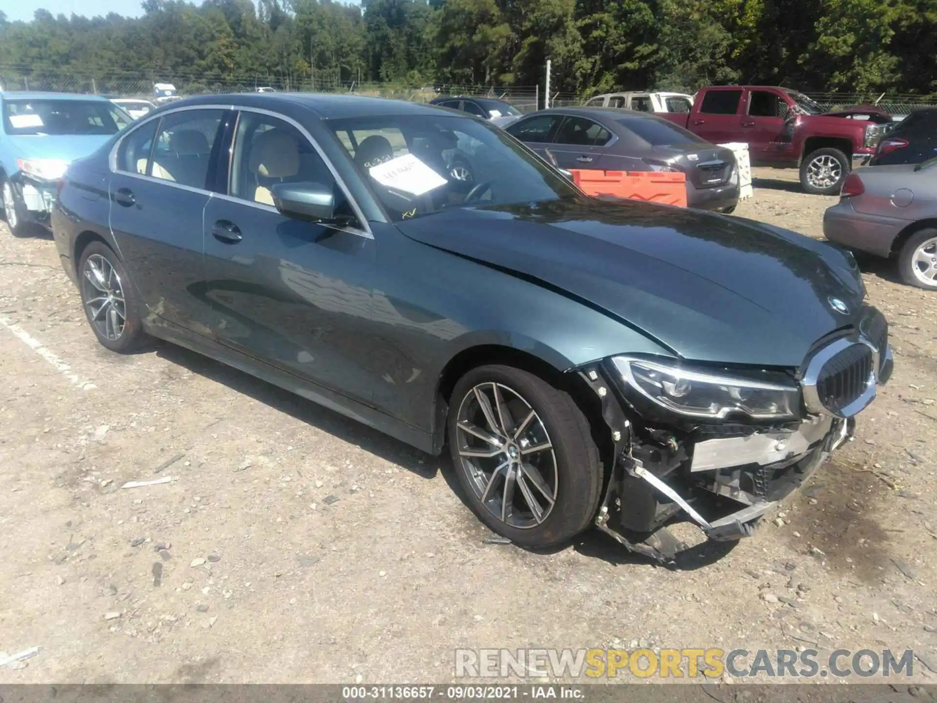 1 Photograph of a damaged car WBA5R1C55KFH32441 BMW 3 SERIES 2019