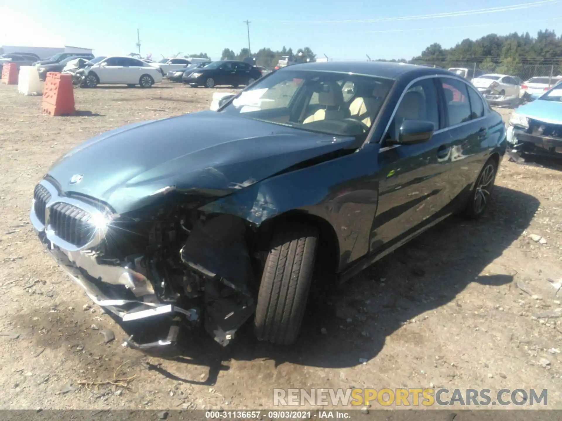 2 Photograph of a damaged car WBA5R1C55KFH32441 BMW 3 SERIES 2019