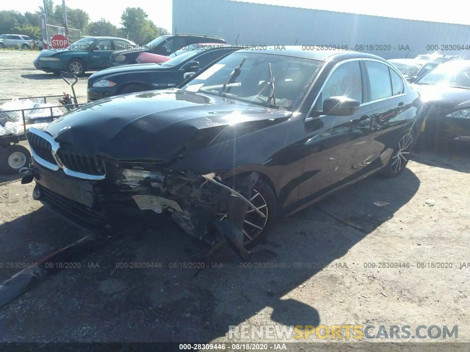 2 Фотография поврежденного автомобиля WBA5R1C56KAJ99350 BMW 3 SERIES 2019