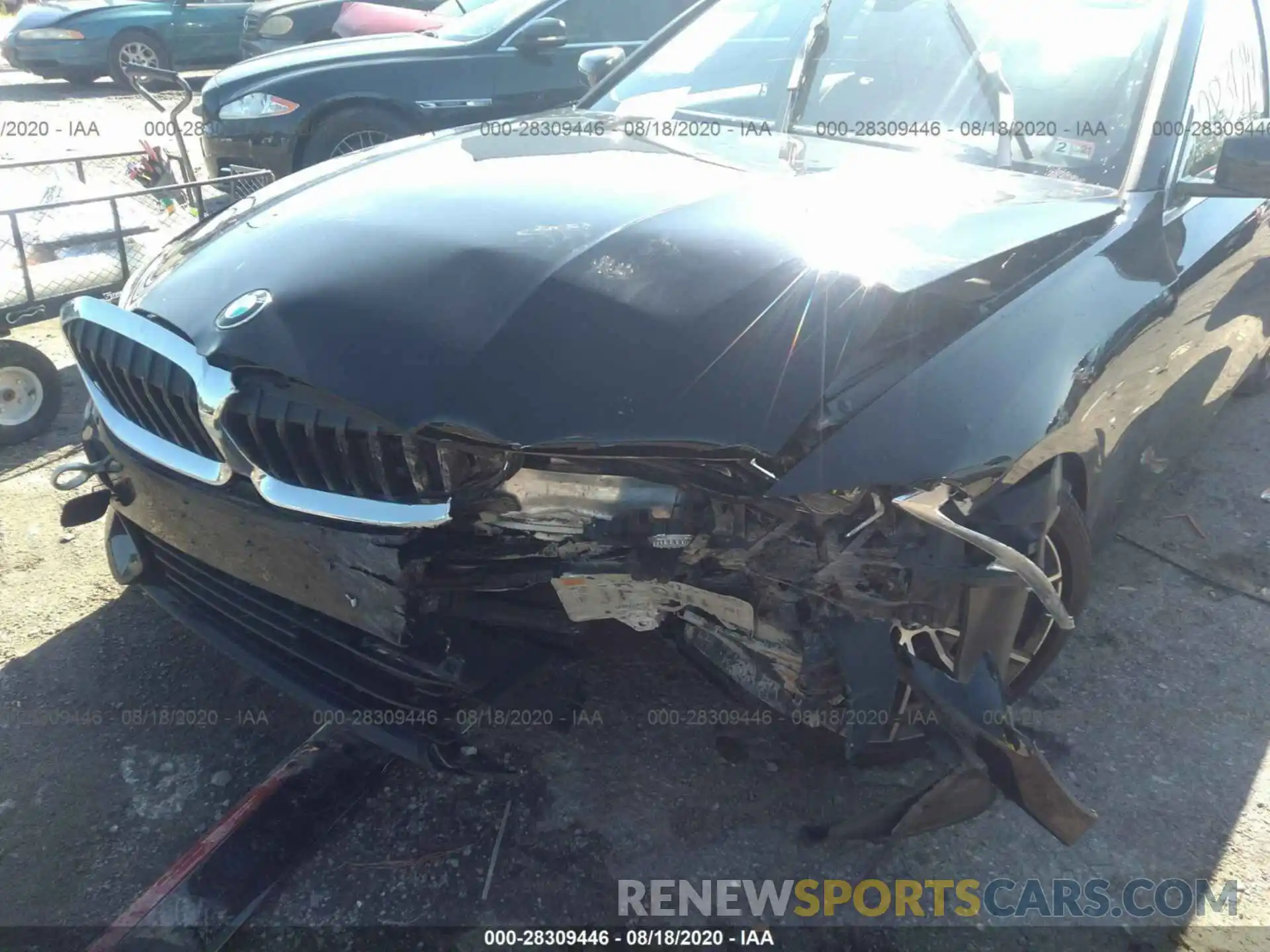 6 Фотография поврежденного автомобиля WBA5R1C56KAJ99350 BMW 3 SERIES 2019