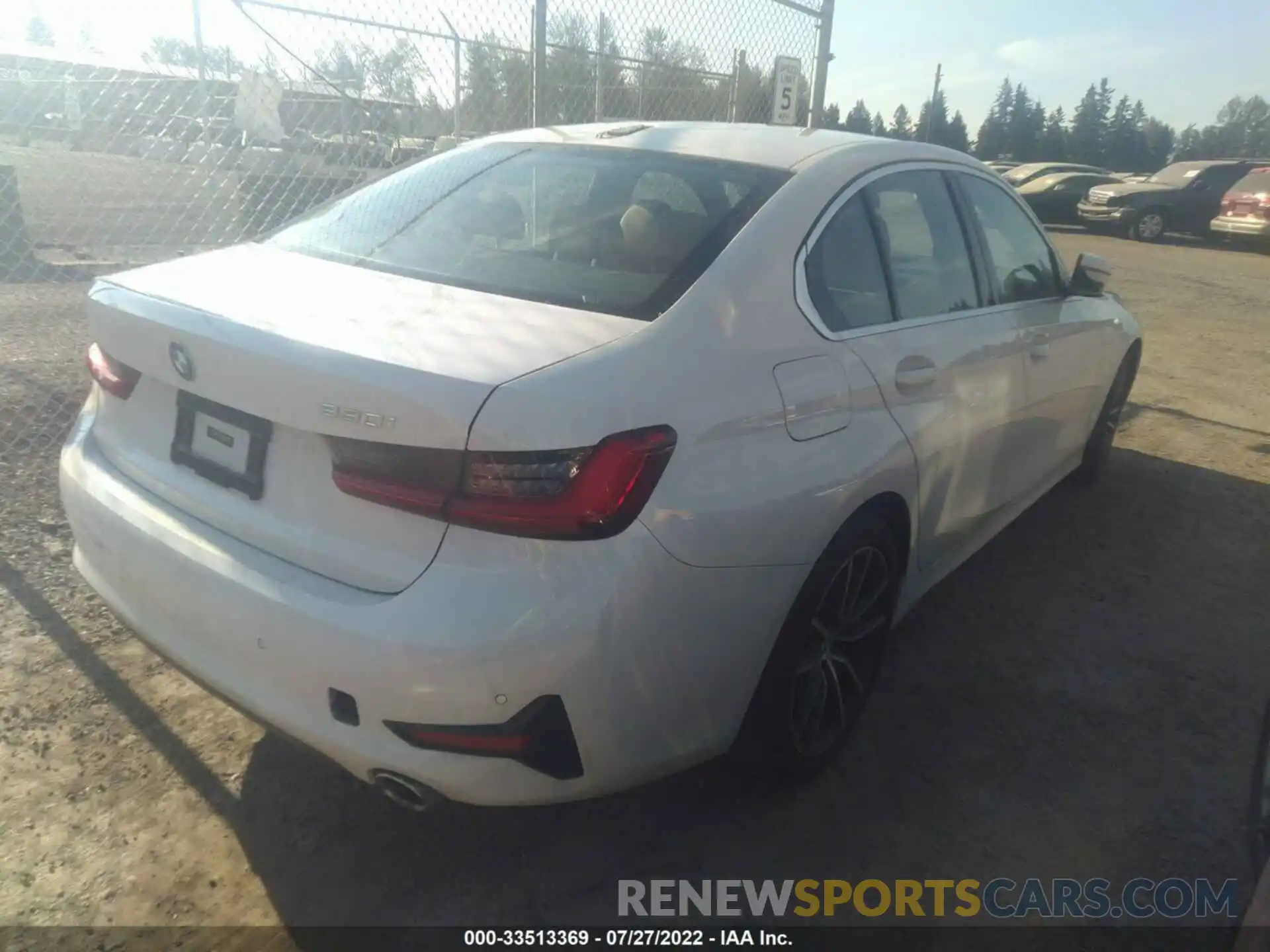 4 Photograph of a damaged car WBA5R1C56KAJ99431 BMW 3 SERIES 2019