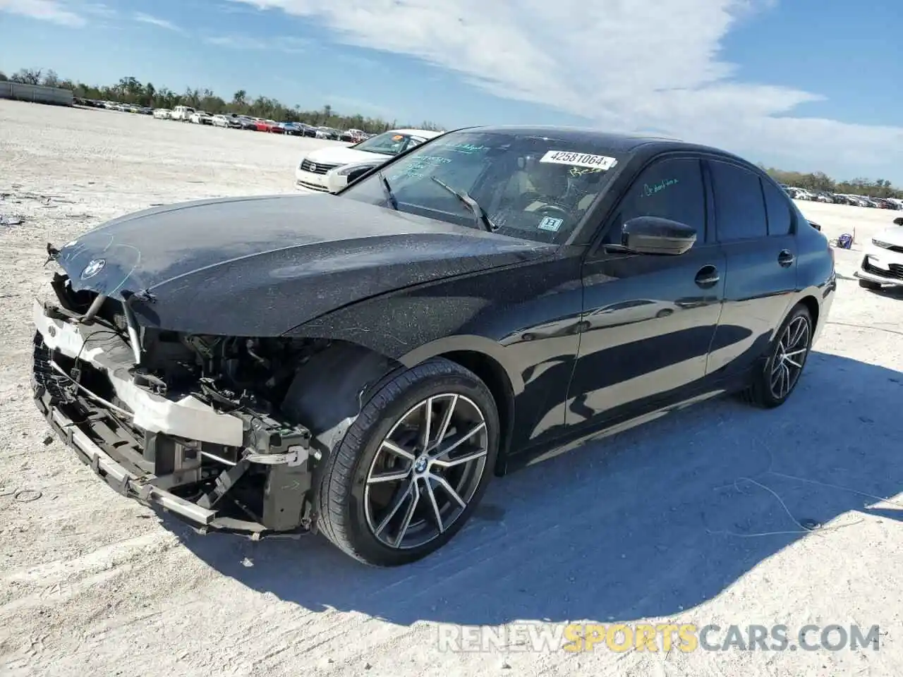 1 Фотография поврежденного автомобиля WBA5R1C56KAJ99753 BMW 3 SERIES 2019