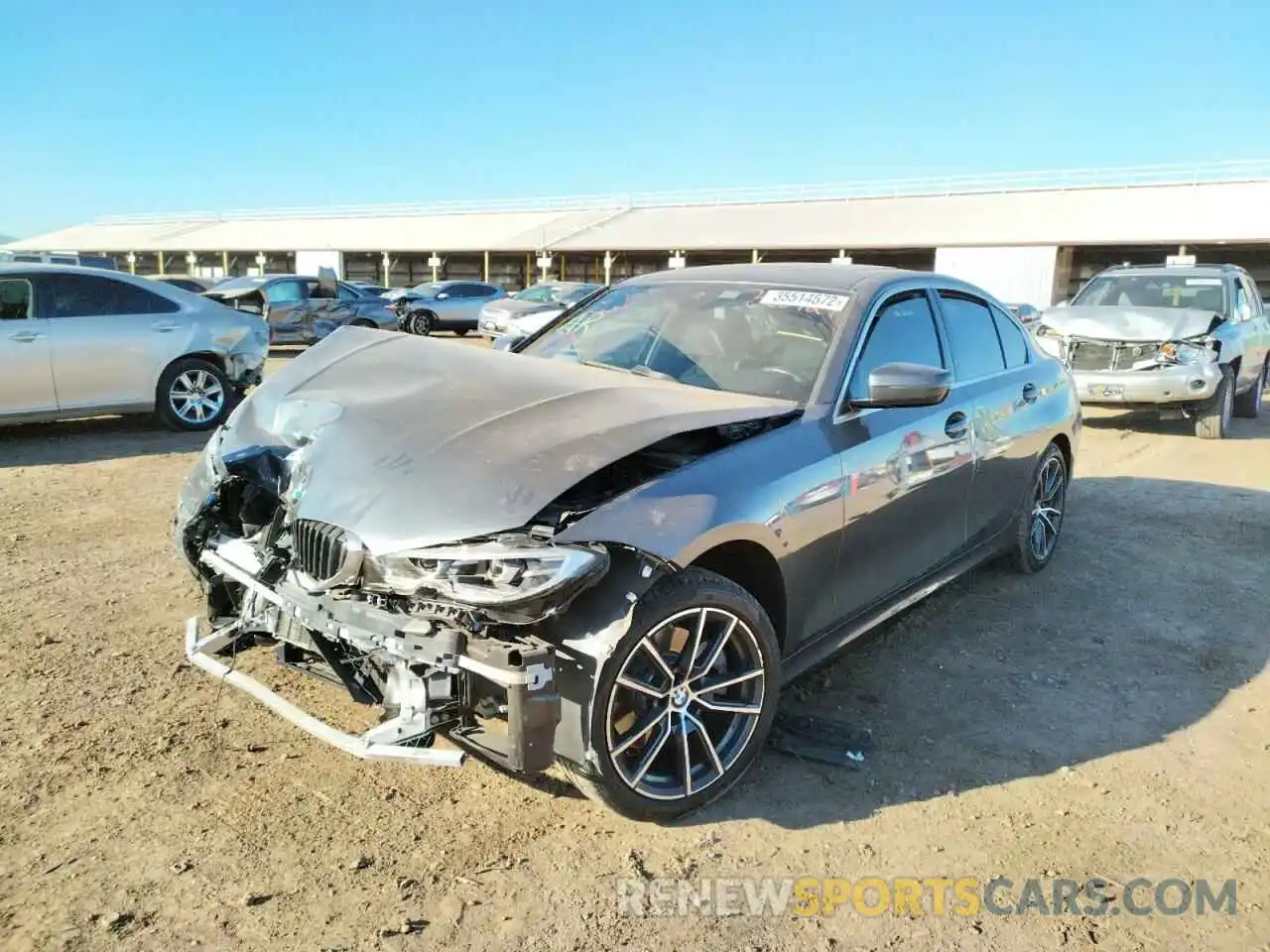 2 Photograph of a damaged car WBA5R1C56KAK08385 BMW 3 SERIES 2019