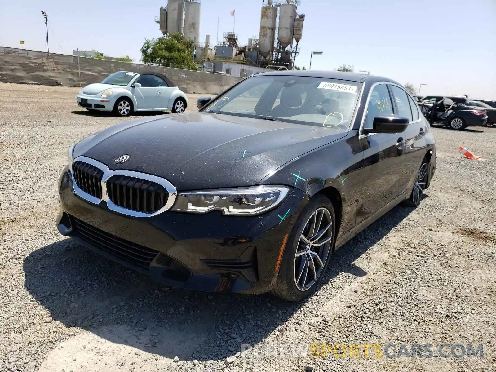 2 Фотография поврежденного автомобиля WBA5R1C56KAK09228 BMW 3 SERIES 2019