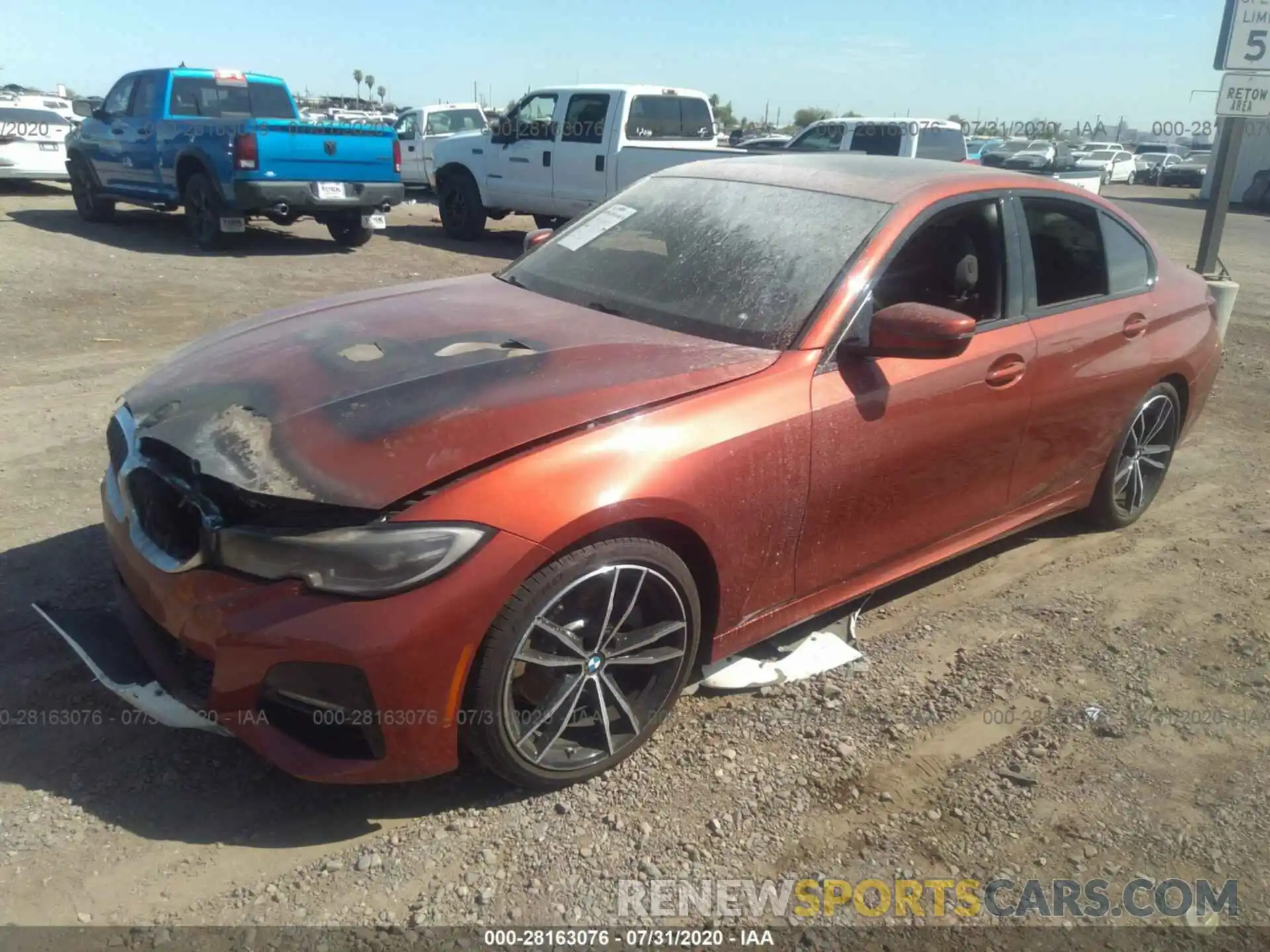 2 Photograph of a damaged car WBA5R1C56KAK11402 BMW 3 SERIES 2019