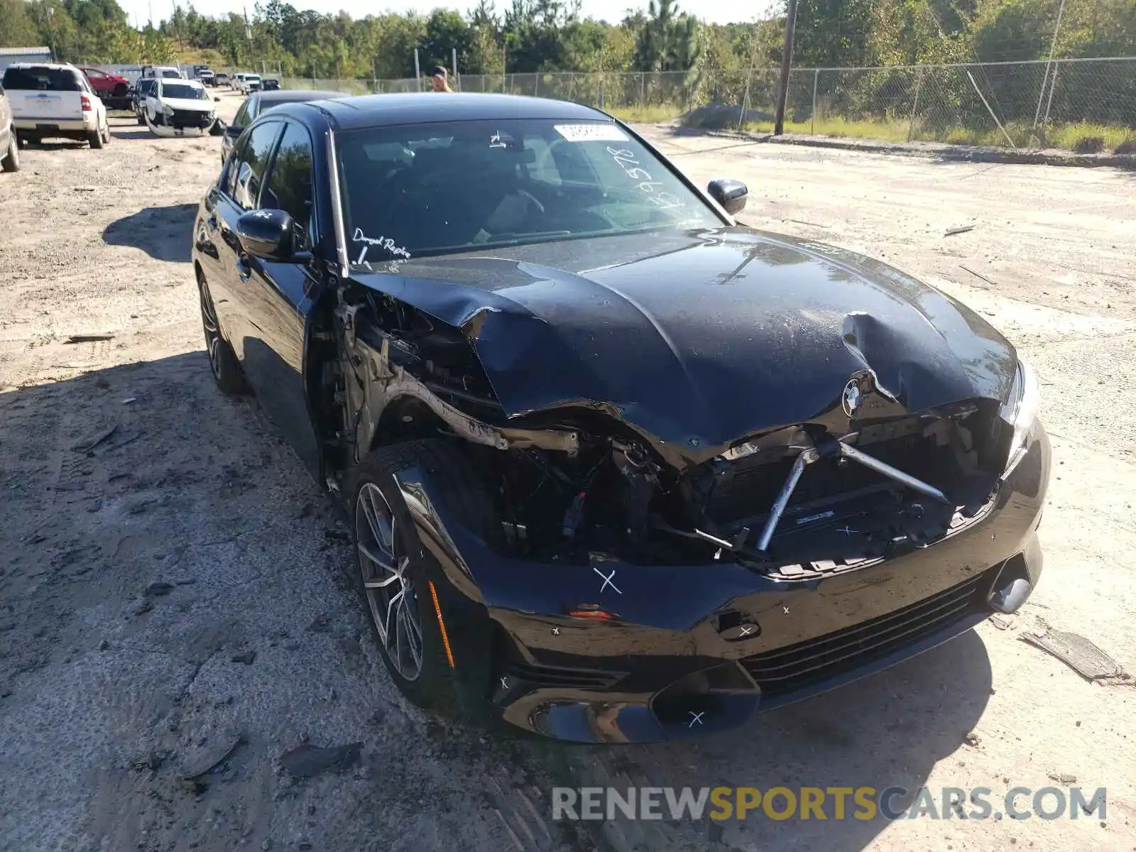 1 Photograph of a damaged car WBA5R1C56KAK12226 BMW 3 SERIES 2019