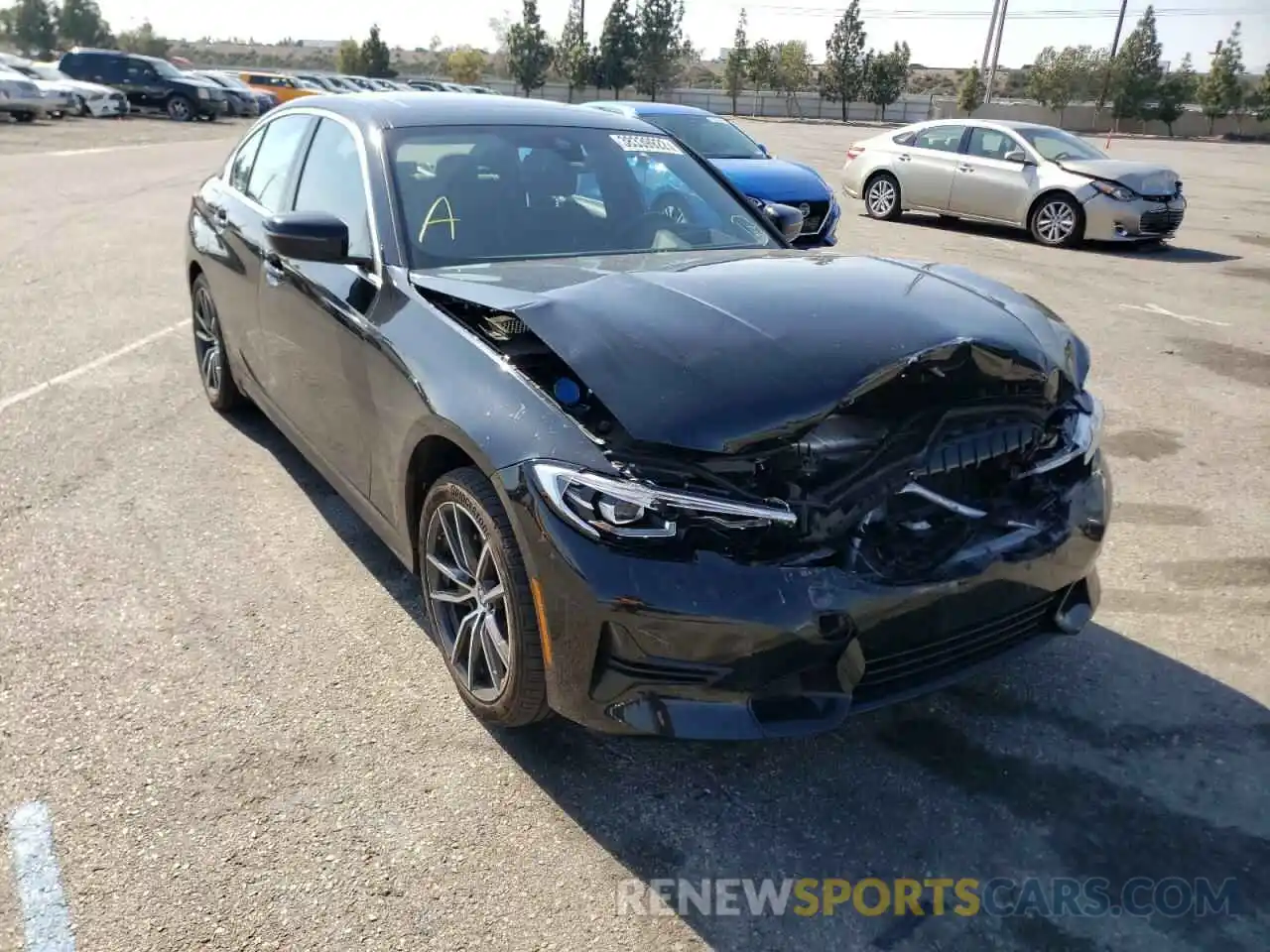 1 Photograph of a damaged car WBA5R1C56KFH05474 BMW 3 SERIES 2019