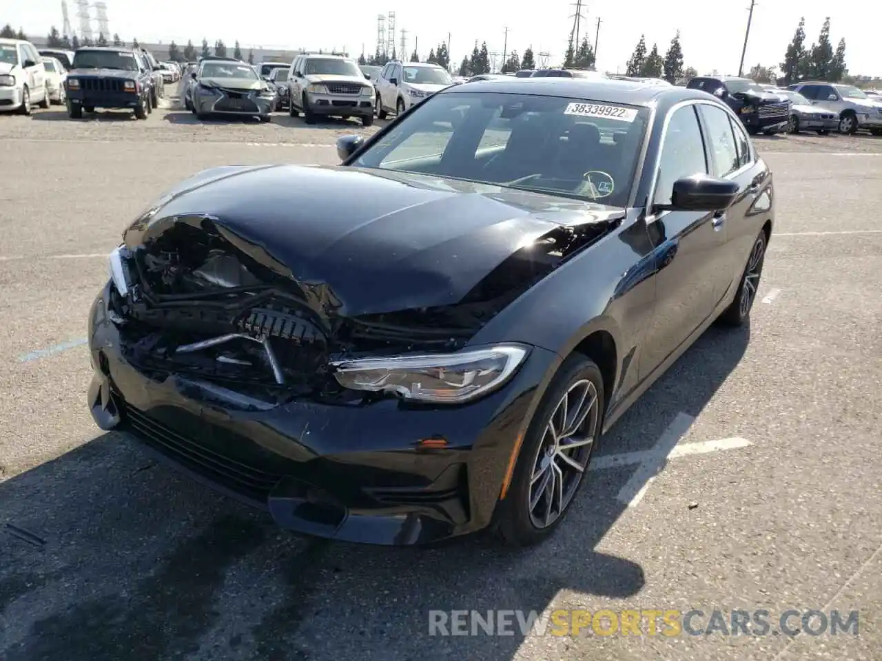 2 Photograph of a damaged car WBA5R1C56KFH05474 BMW 3 SERIES 2019