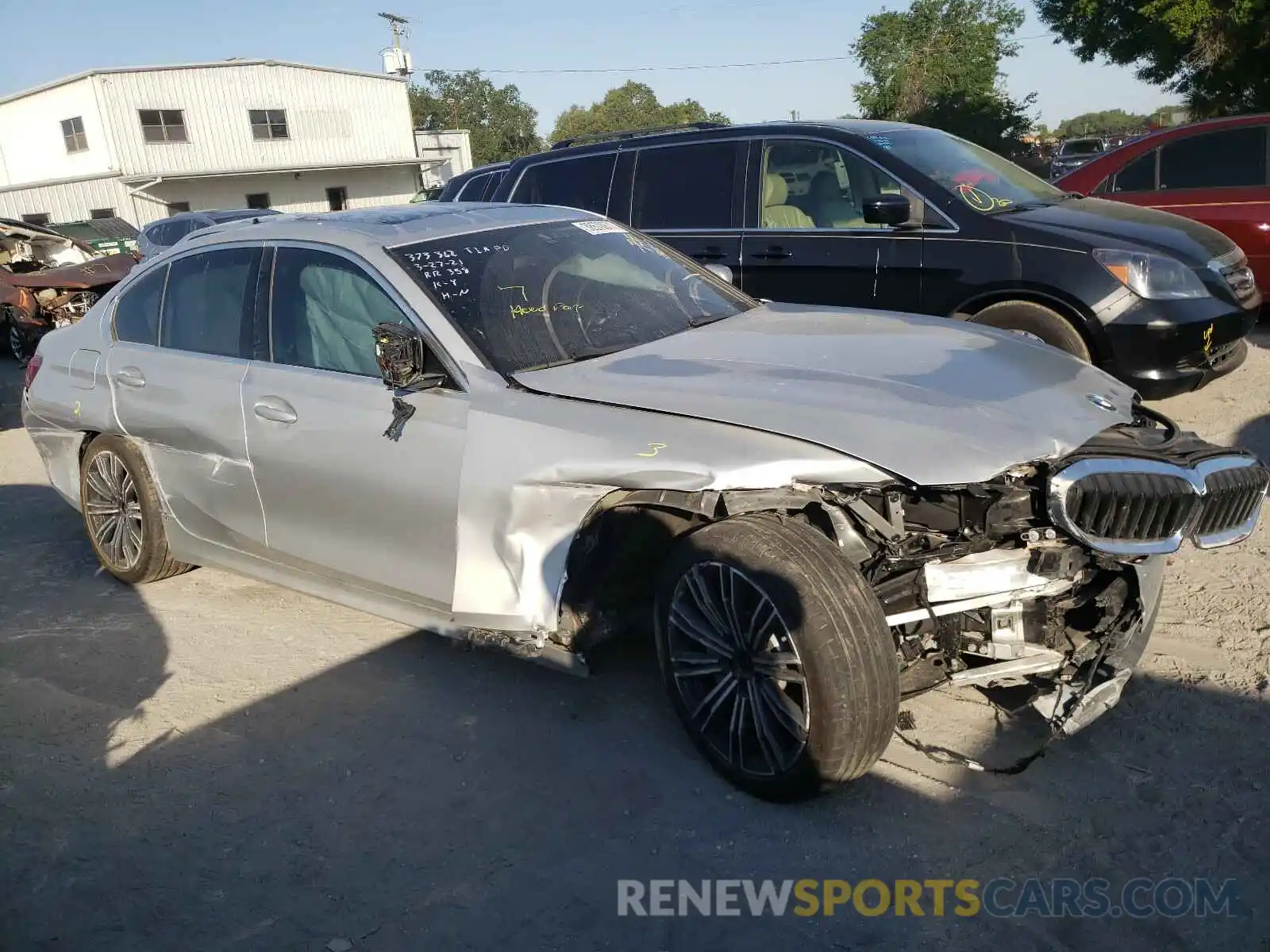 9 Фотография поврежденного автомобиля WBA5R1C56KFH10352 BMW 3 SERIES 2019