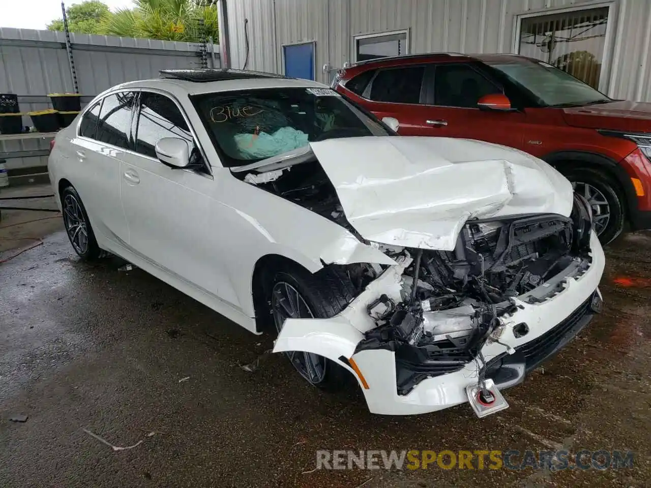 1 Photograph of a damaged car WBA5R1C56KFH15261 BMW 3 SERIES 2019