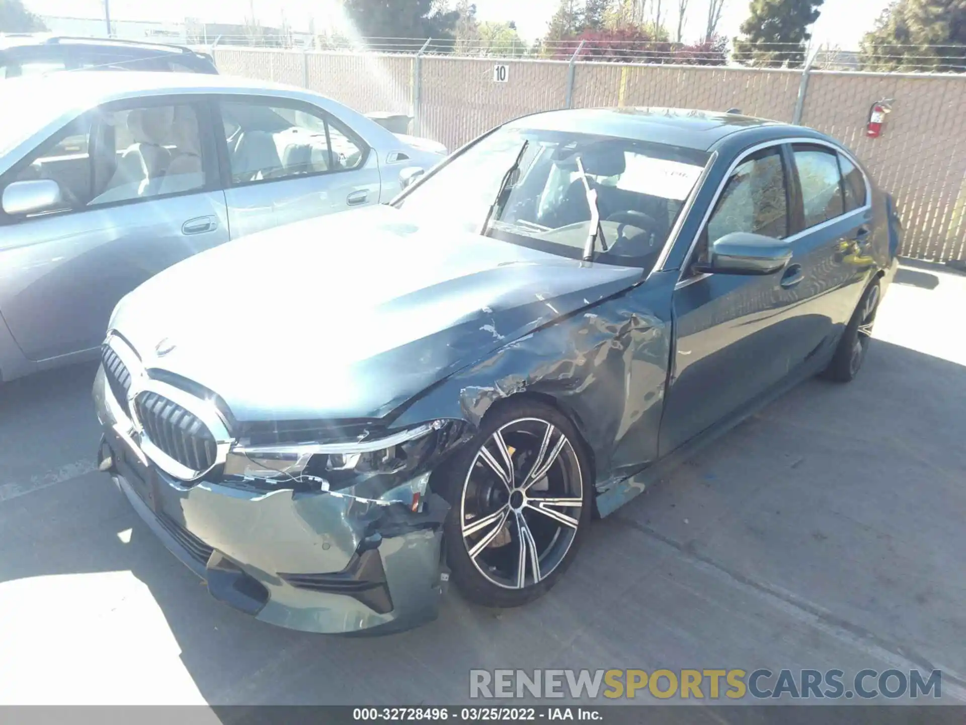 2 Photograph of a damaged car WBA5R1C56KFH16166 BMW 3 SERIES 2019