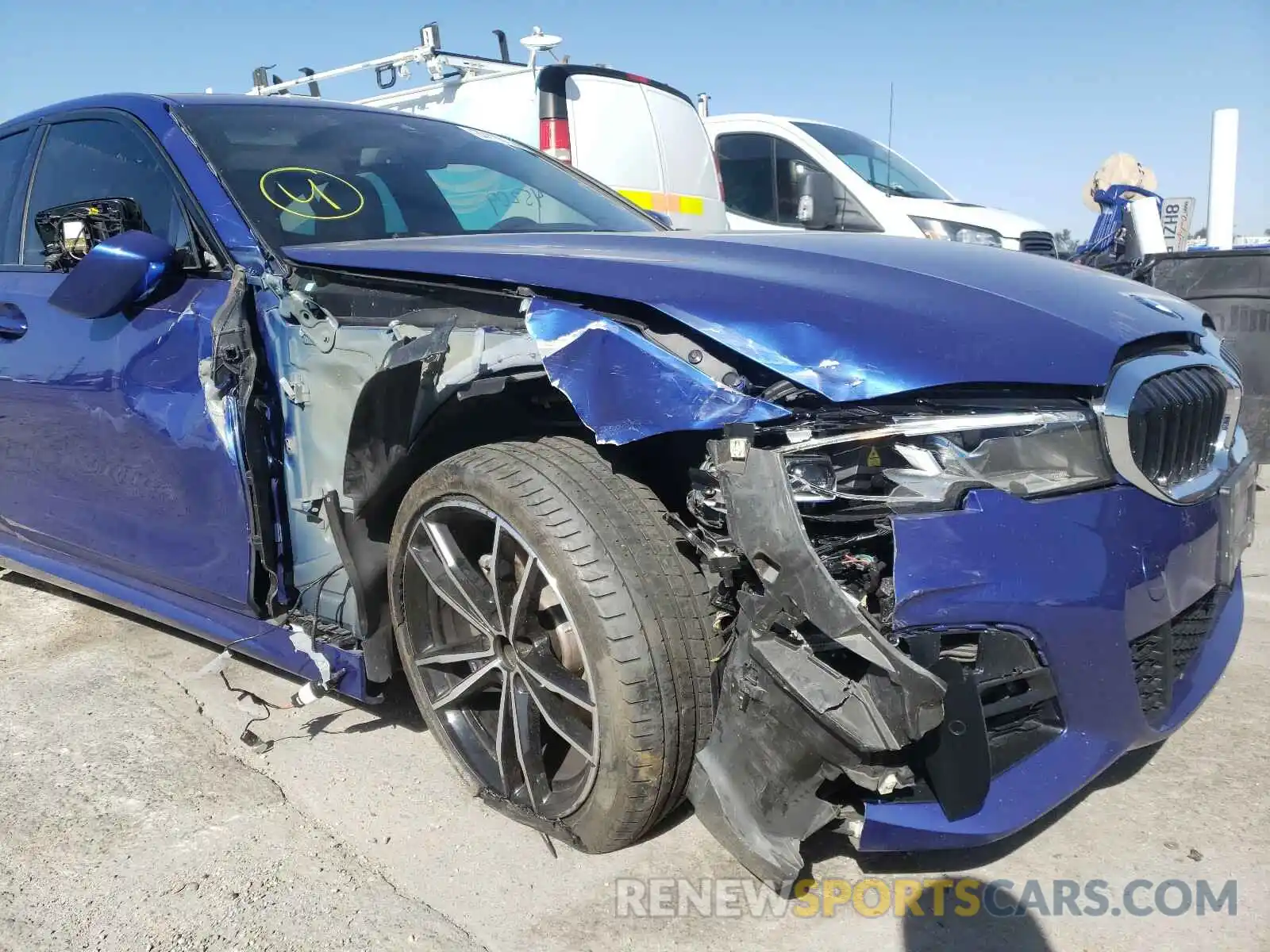 9 Photograph of a damaged car WBA5R1C57KAE81645 BMW 3 SERIES 2019