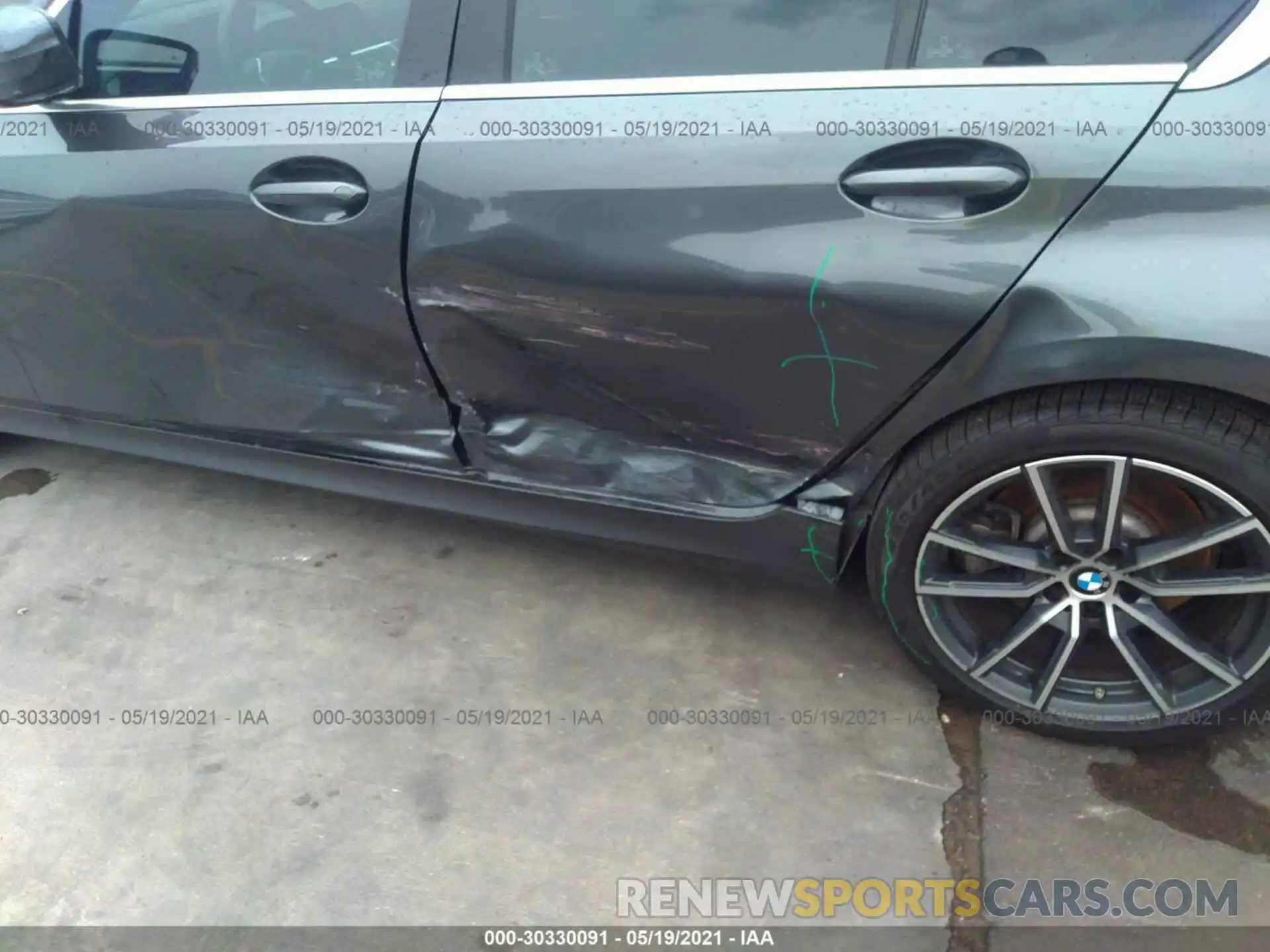 6 Photograph of a damaged car WBA5R1C57KAE82066 BMW 3 SERIES 2019