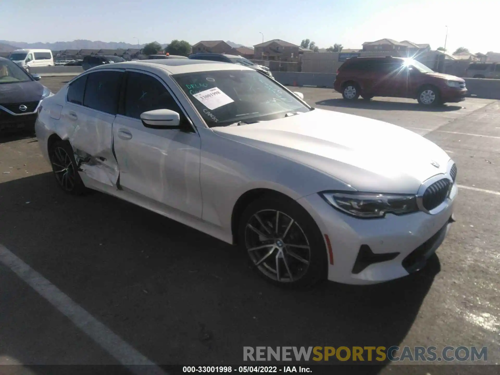 1 Photograph of a damaged car WBA5R1C57KAE82195 BMW 3 SERIES 2019