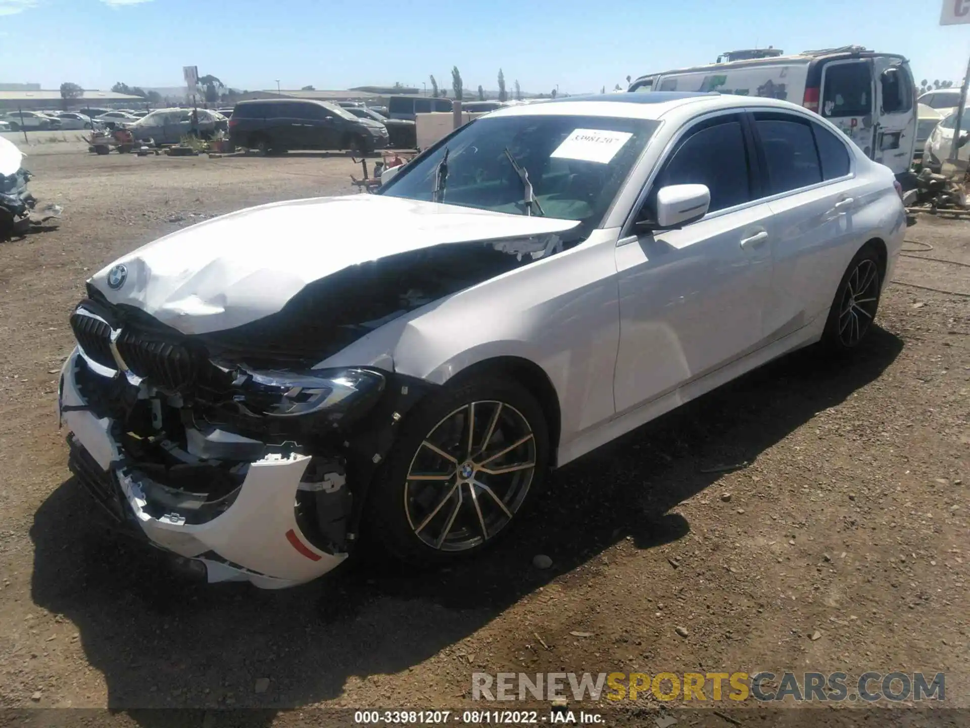 2 Photograph of a damaged car WBA5R1C57KAJ98563 BMW 3 SERIES 2019