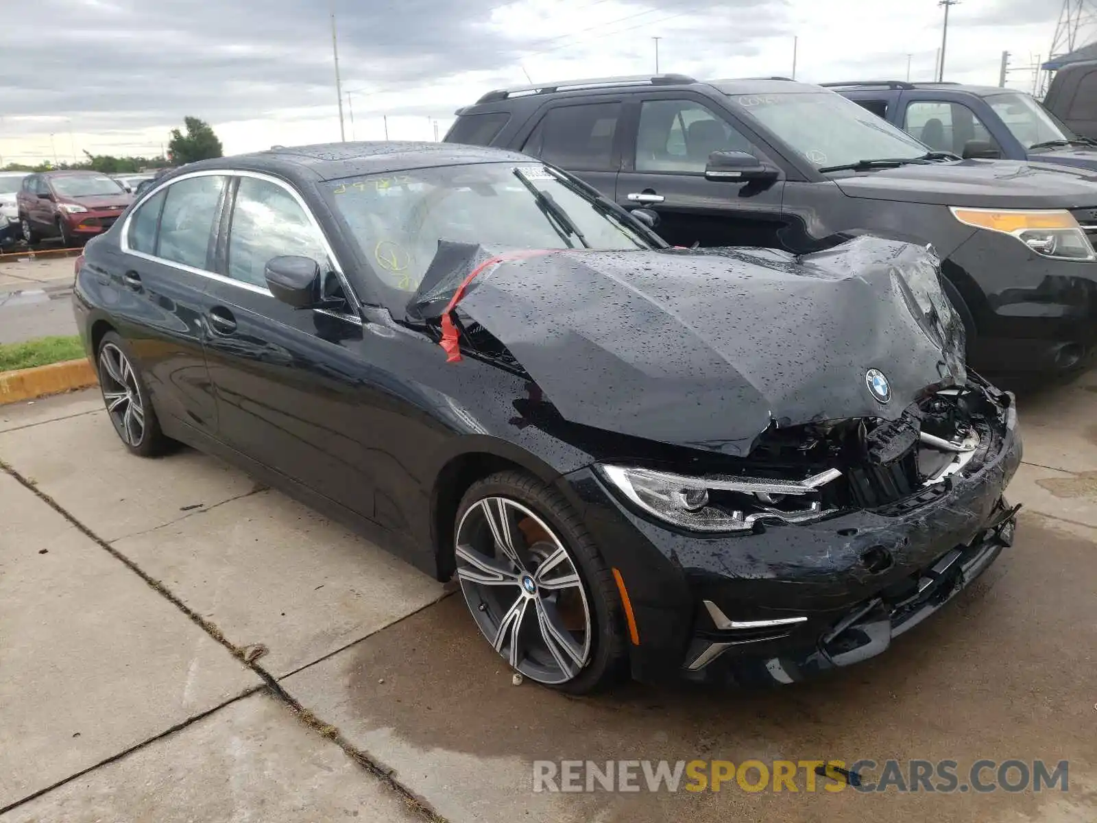 1 Photograph of a damaged car WBA5R1C57KAJ99812 BMW 3 SERIES 2019