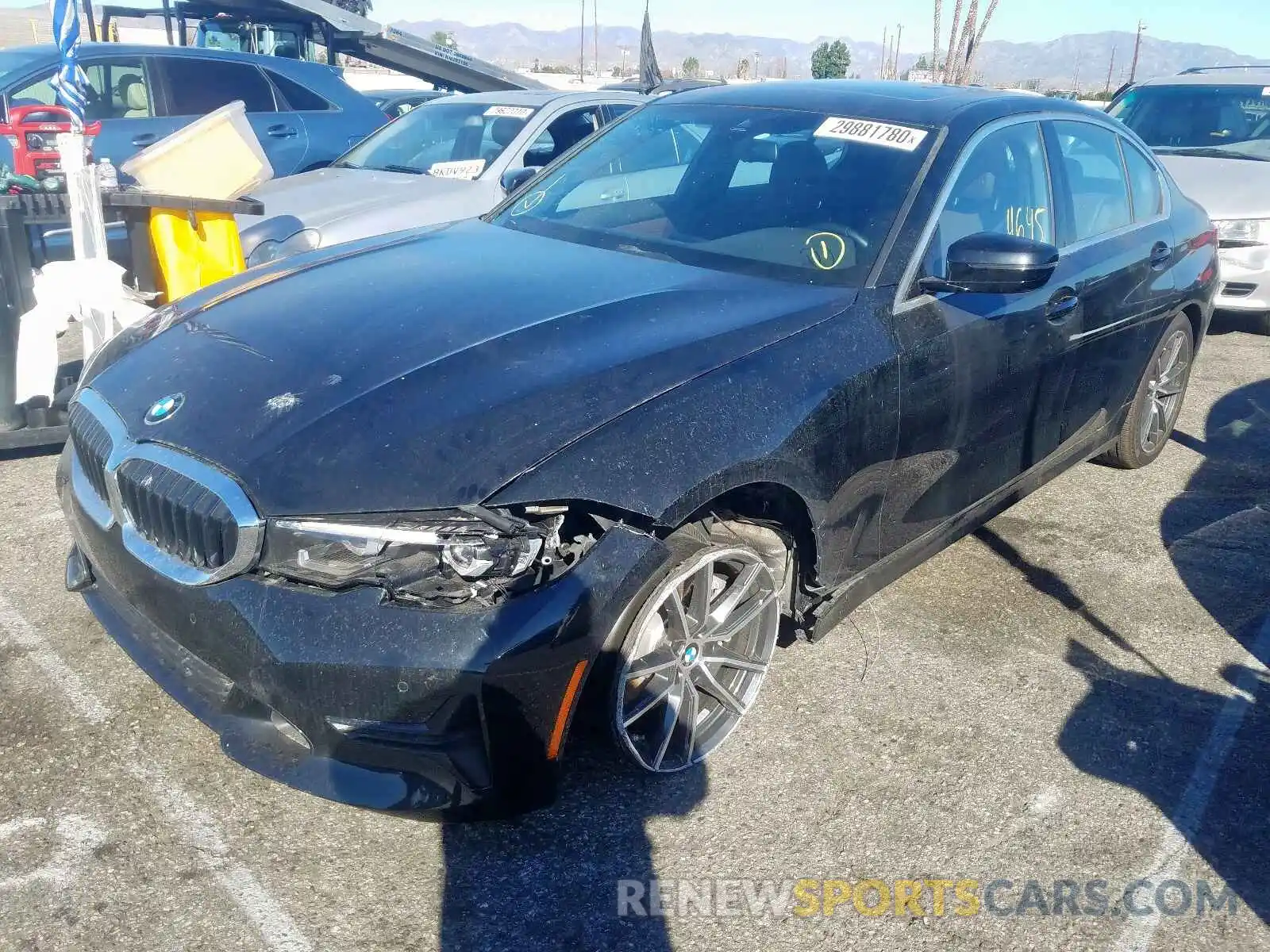 2 Photograph of a damaged car WBA5R1C57KAJ99938 BMW 3 SERIES 2019