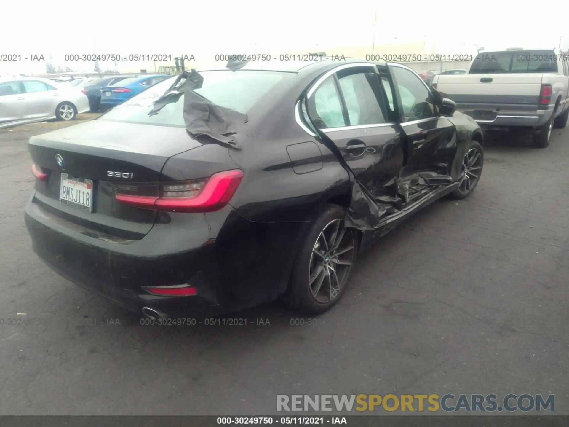 4 Photograph of a damaged car WBA5R1C57KAK07794 BMW 3 SERIES 2019