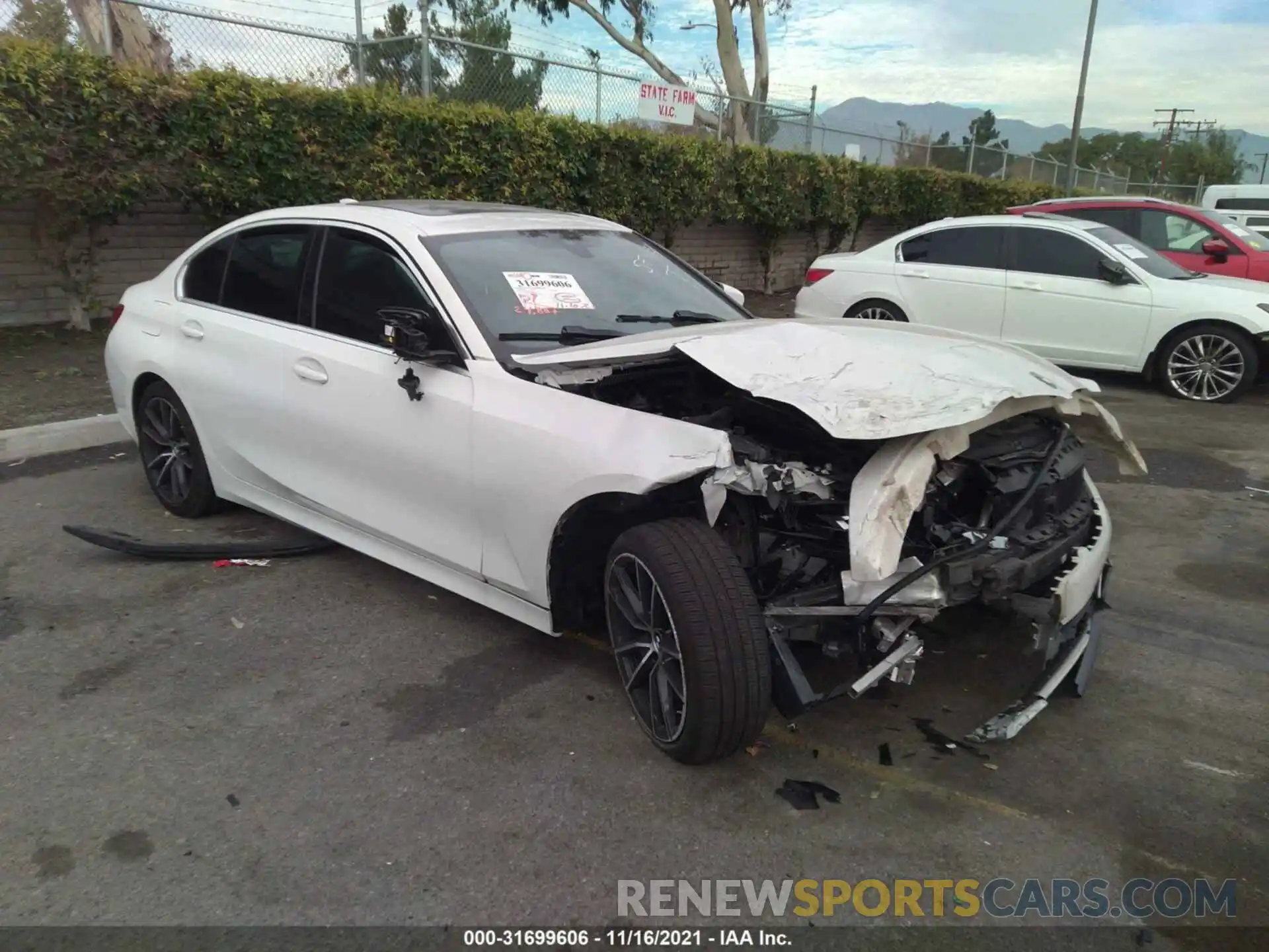 1 Photograph of a damaged car WBA5R1C57KAK11165 BMW 3 SERIES 2019