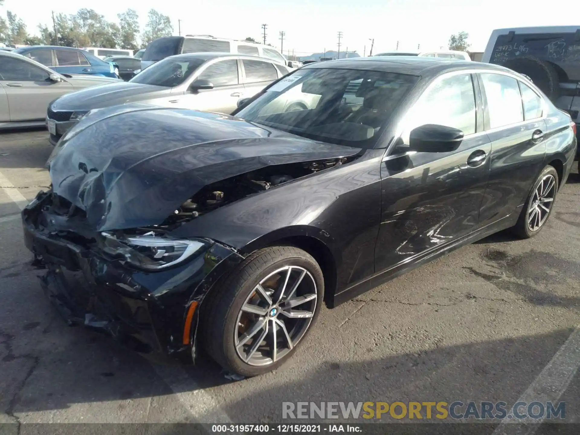 2 Photograph of a damaged car WBA5R1C57KFH25992 BMW 3 SERIES 2019