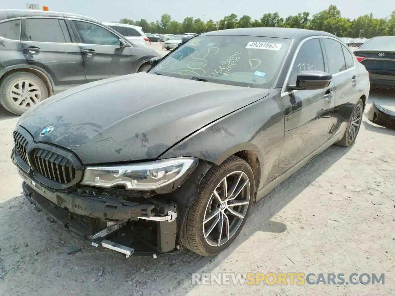 2 Фотография поврежденного автомобиля WBA5R1C57KFH29640 BMW 3 SERIES 2019