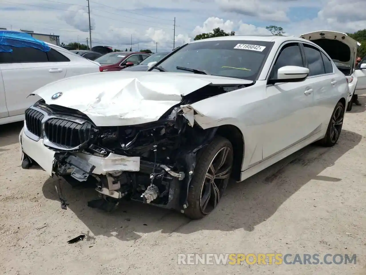 2 Photograph of a damaged car WBA5R1C58KAE81864 BMW 3 SERIES 2019